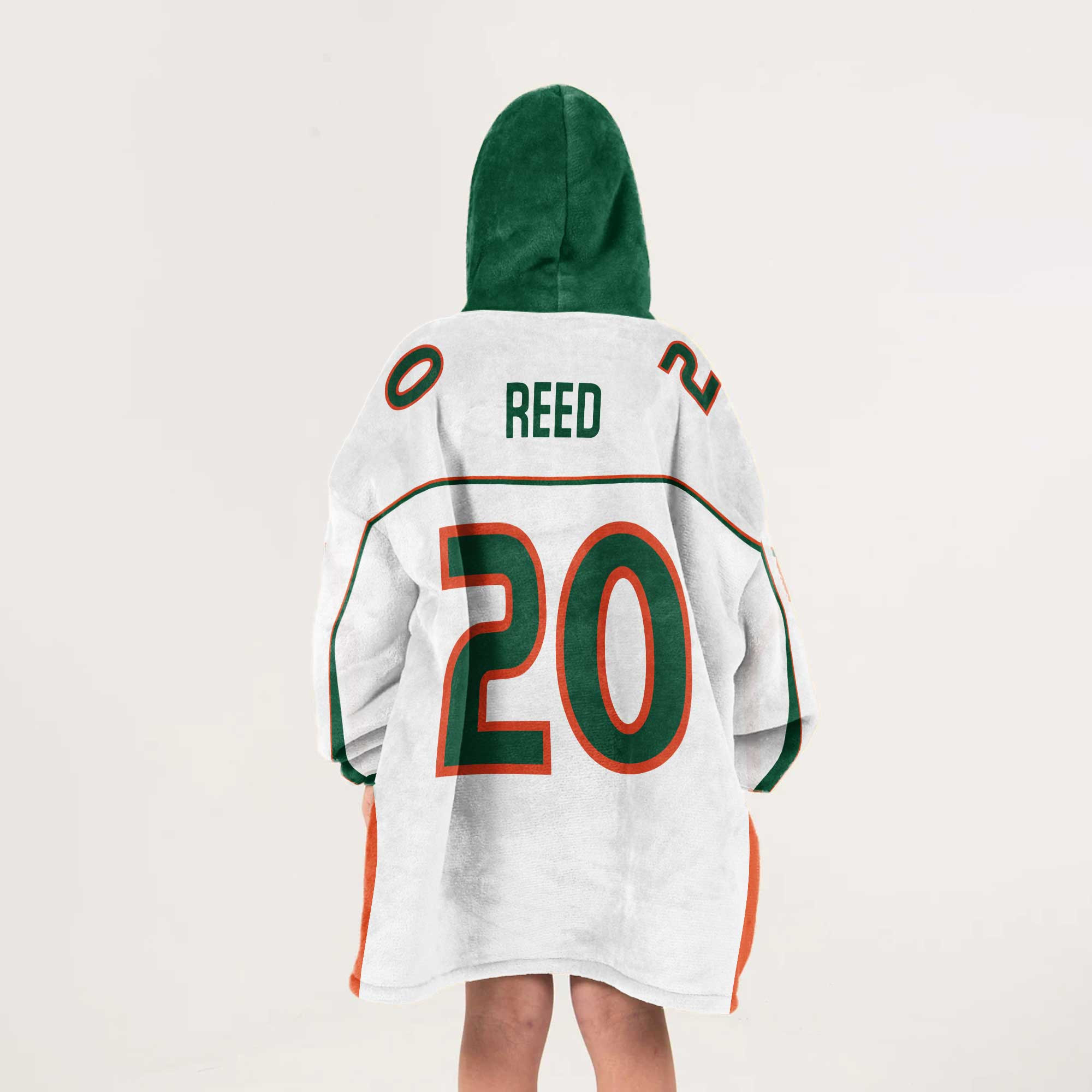 Kid 20 Miami Football Unisex Blanket Hoodie