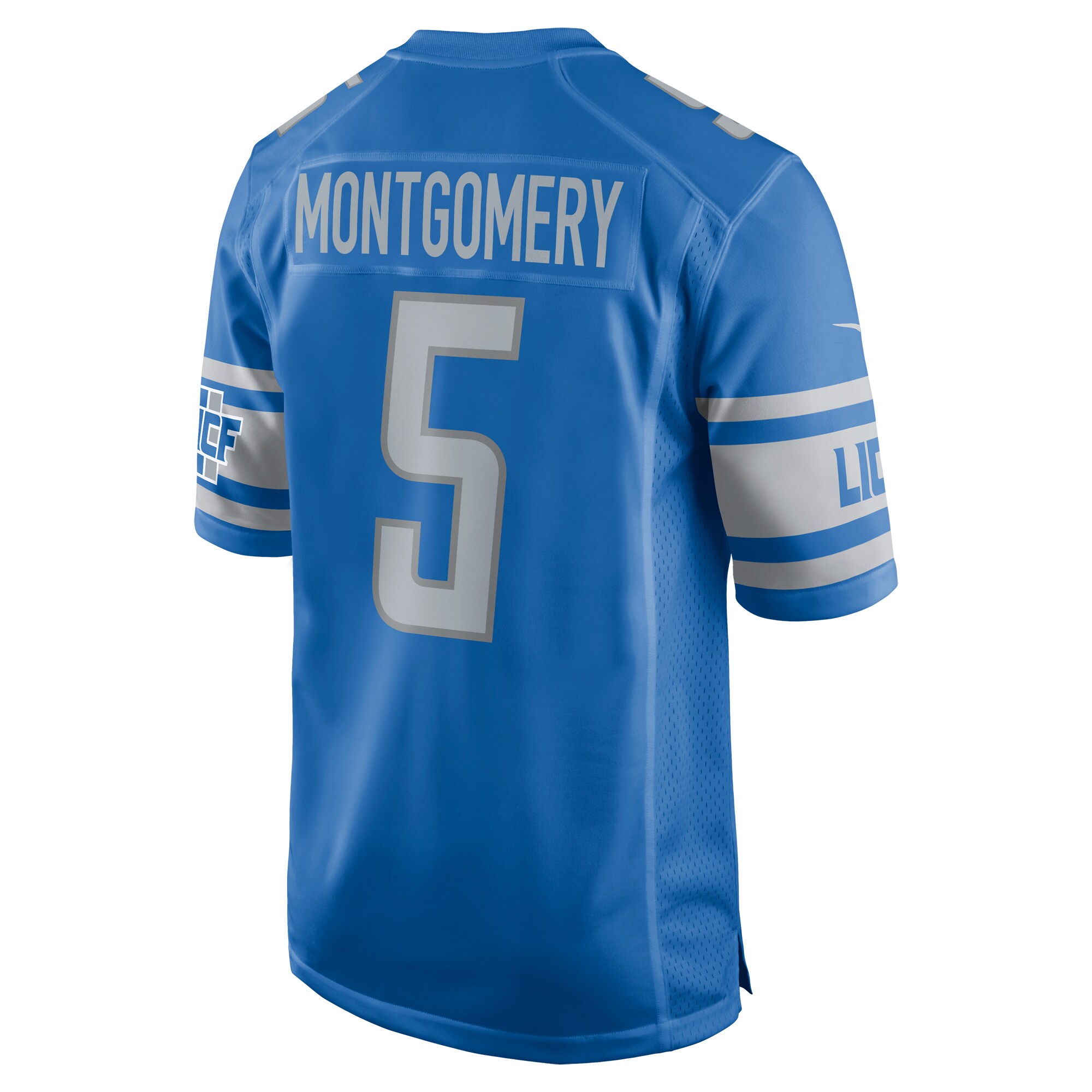 David Montgomery Detroit Lions  Game Player Jersey - Blue