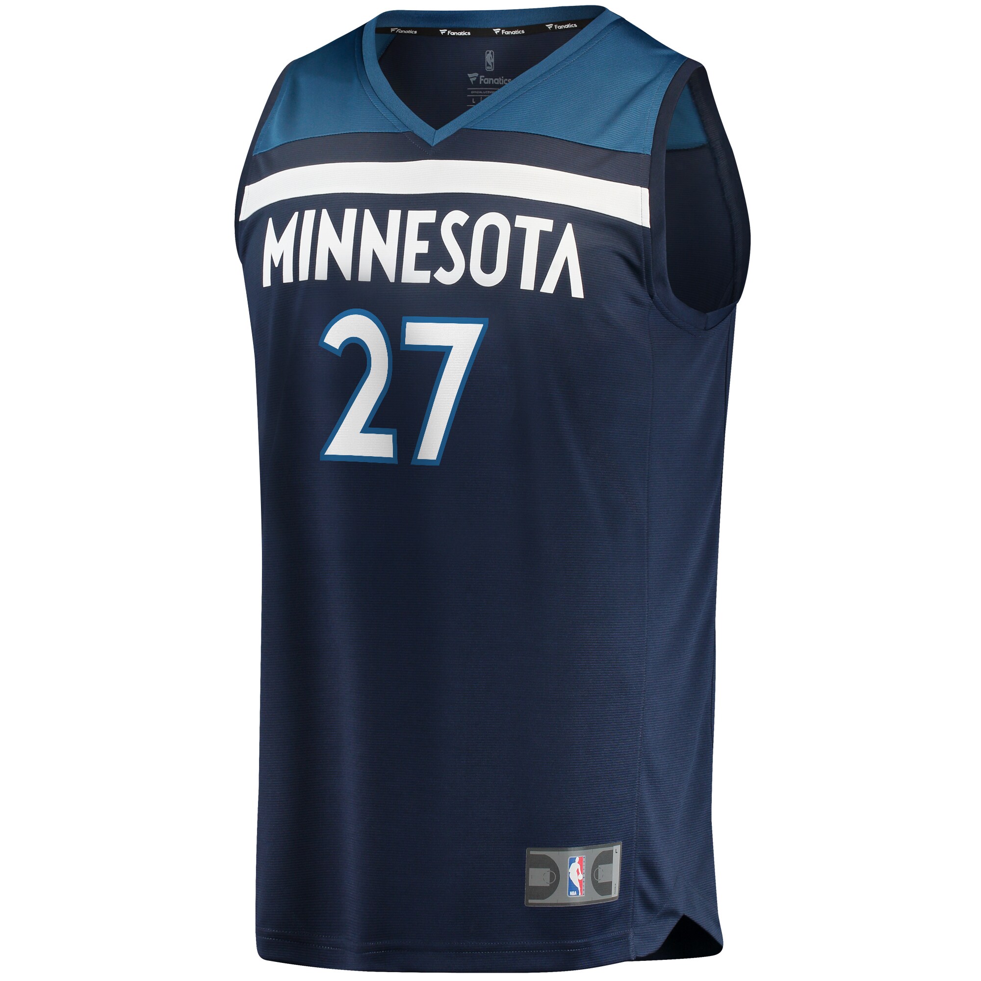 Rudy Gobert Minnesota Timberwolves  Fast Break Replica Jersey - Icon Edition - Navy