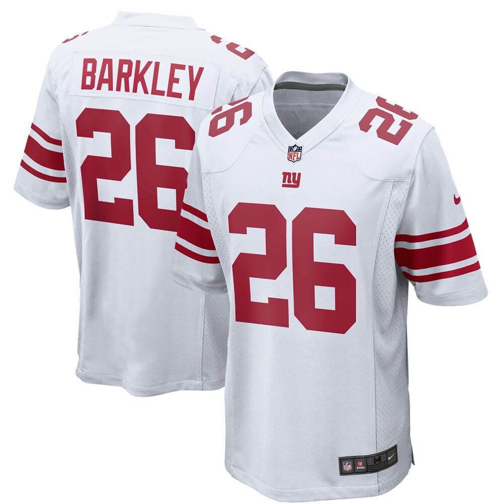 Saquon Barkley New York Giants  Game Jersey - White