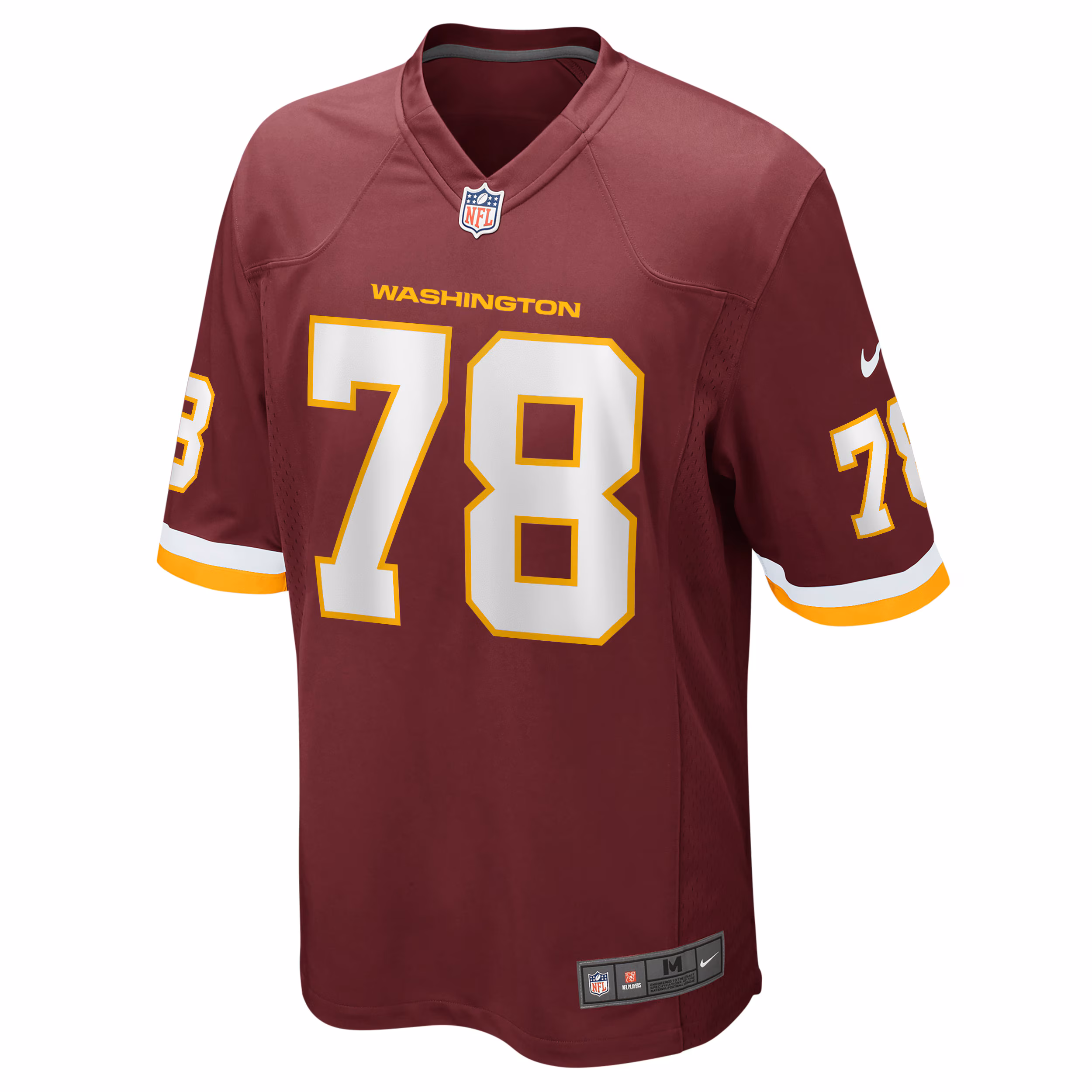 Cornelius Lucas Washington Football Team Game Player Jersey - Burgundy