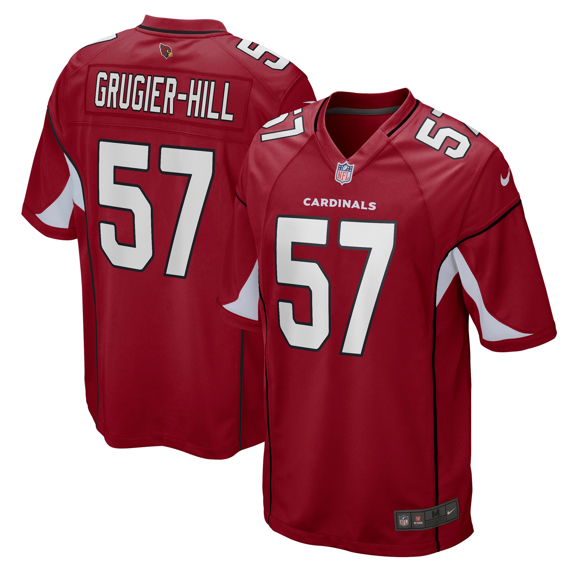 Kamu Grugier-Hill Arizona Cardinals  Game Player Jersey - Cardinal