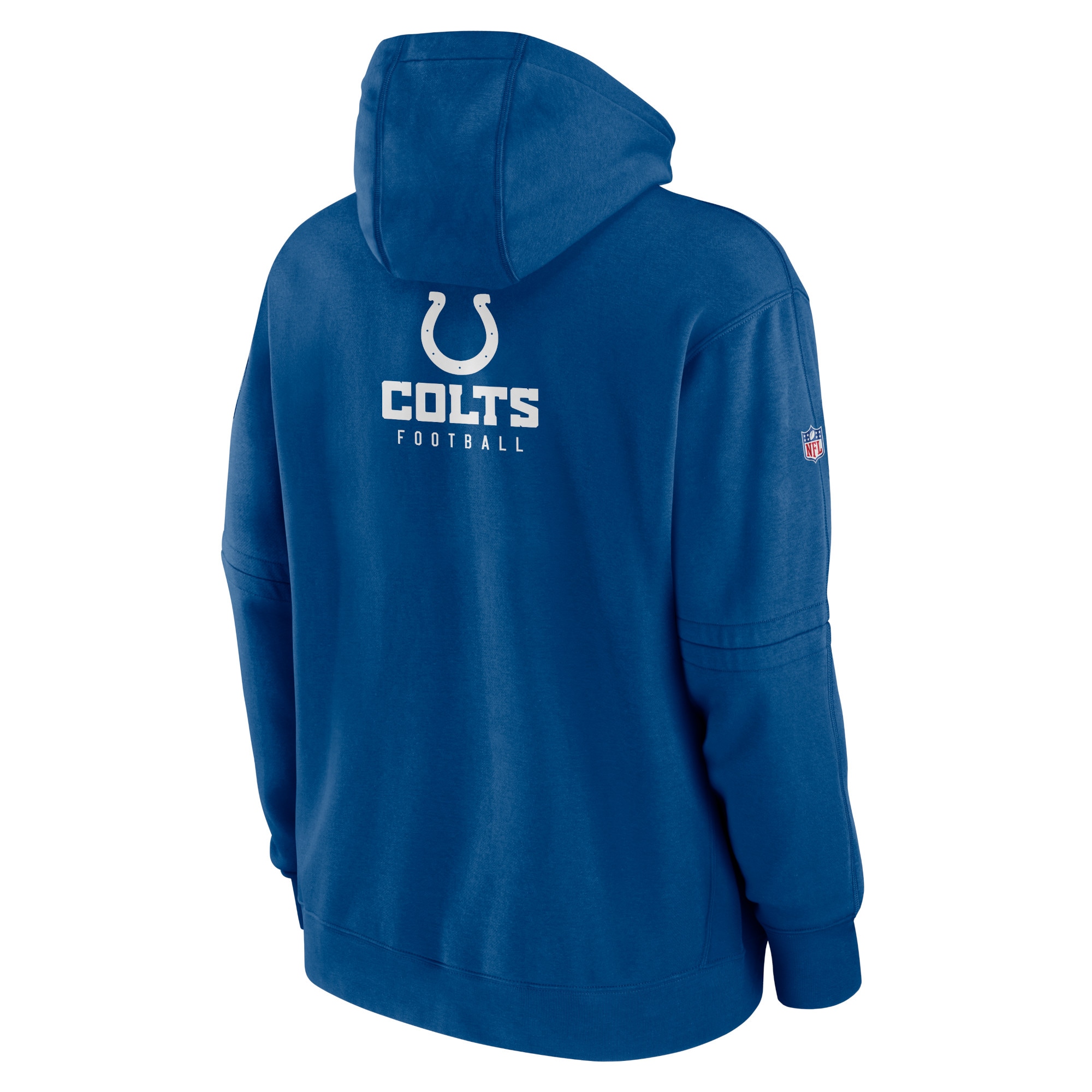 Indianapolis Colts  Sideline Club Fleece Pullover Hoodie - Royal