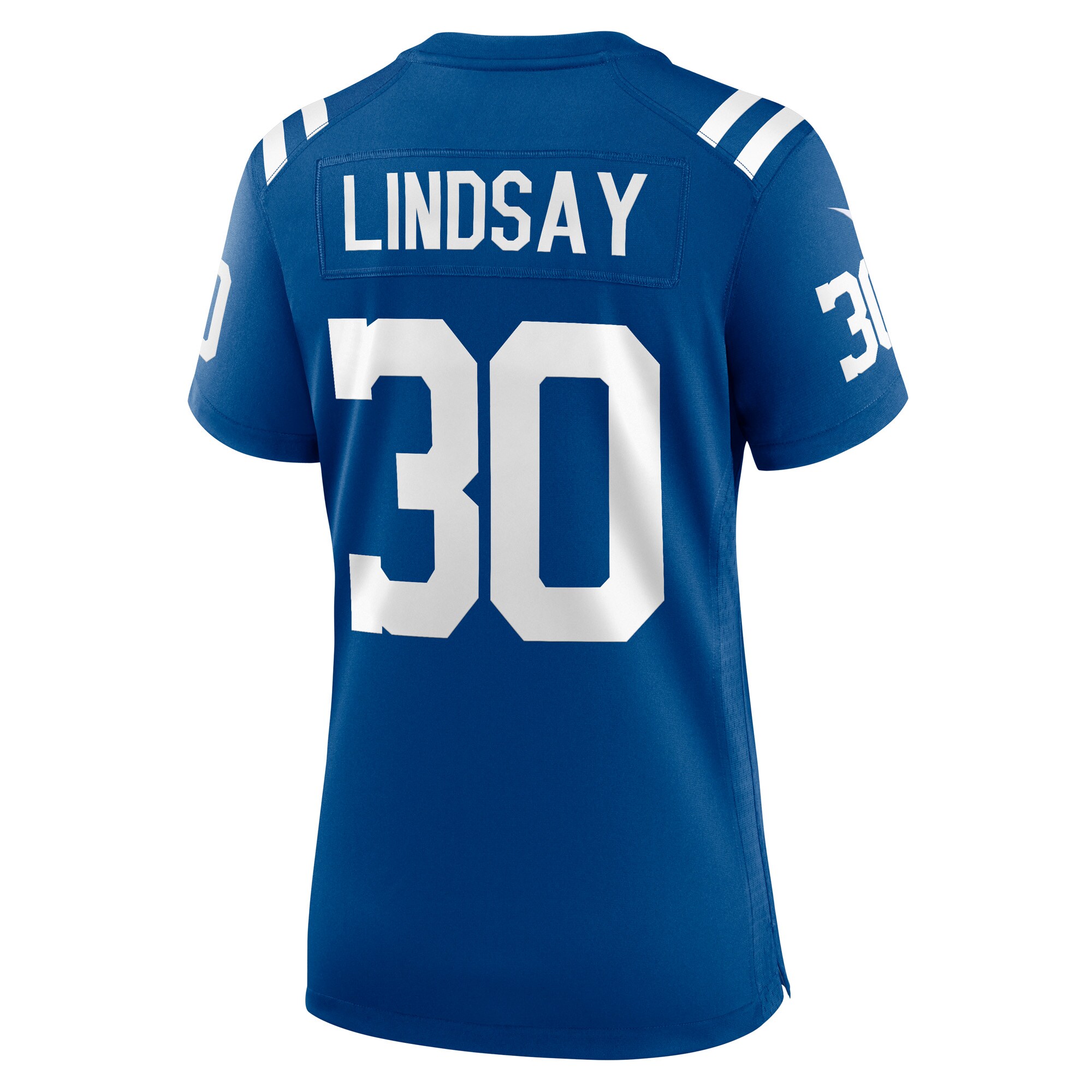 Phillip Lindsay Indianapolis Colts  Women's Game Player Jersey - Royal