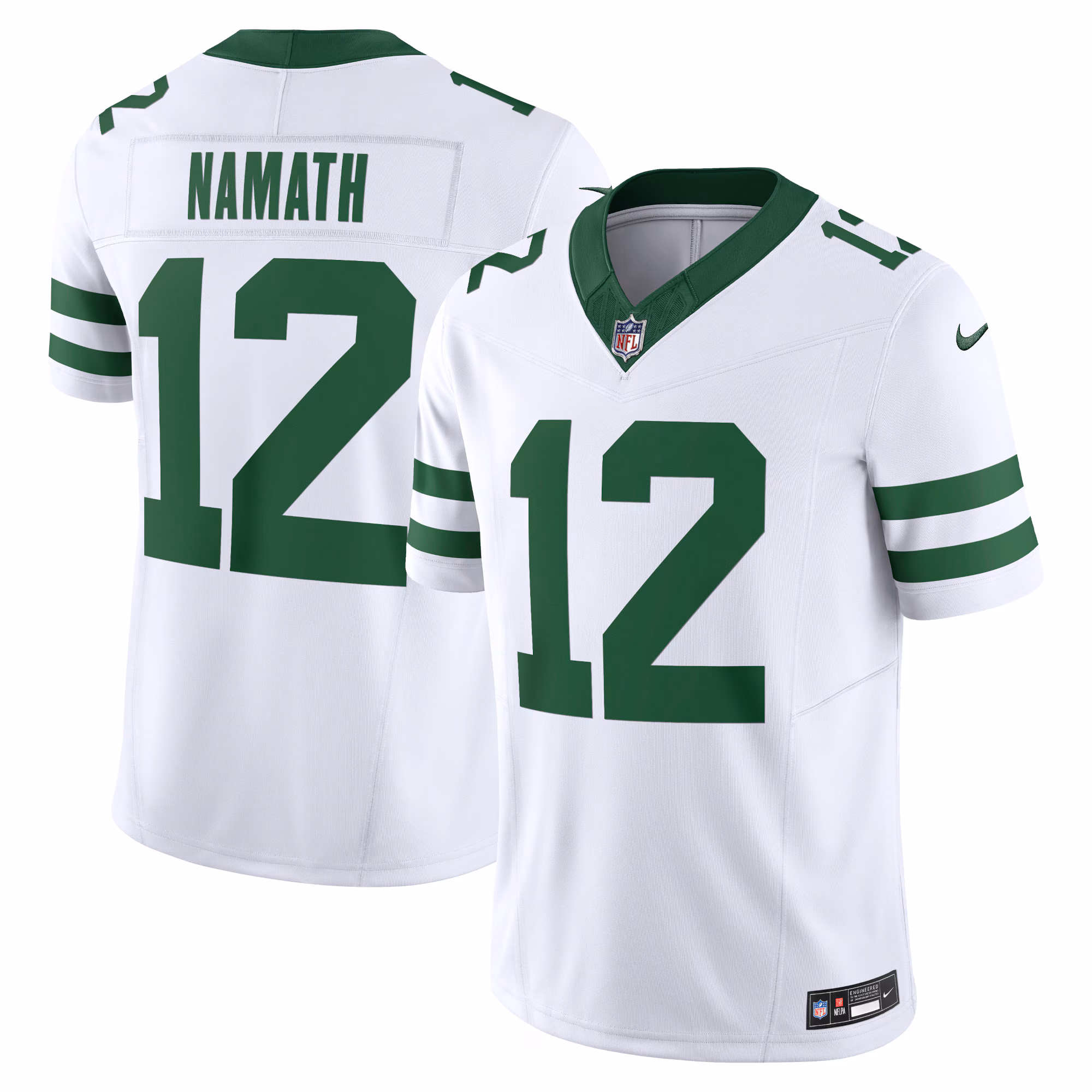 Joe Namath New York Jets Vapor F.U.S.E. Limited Jersey - Legacy Green
