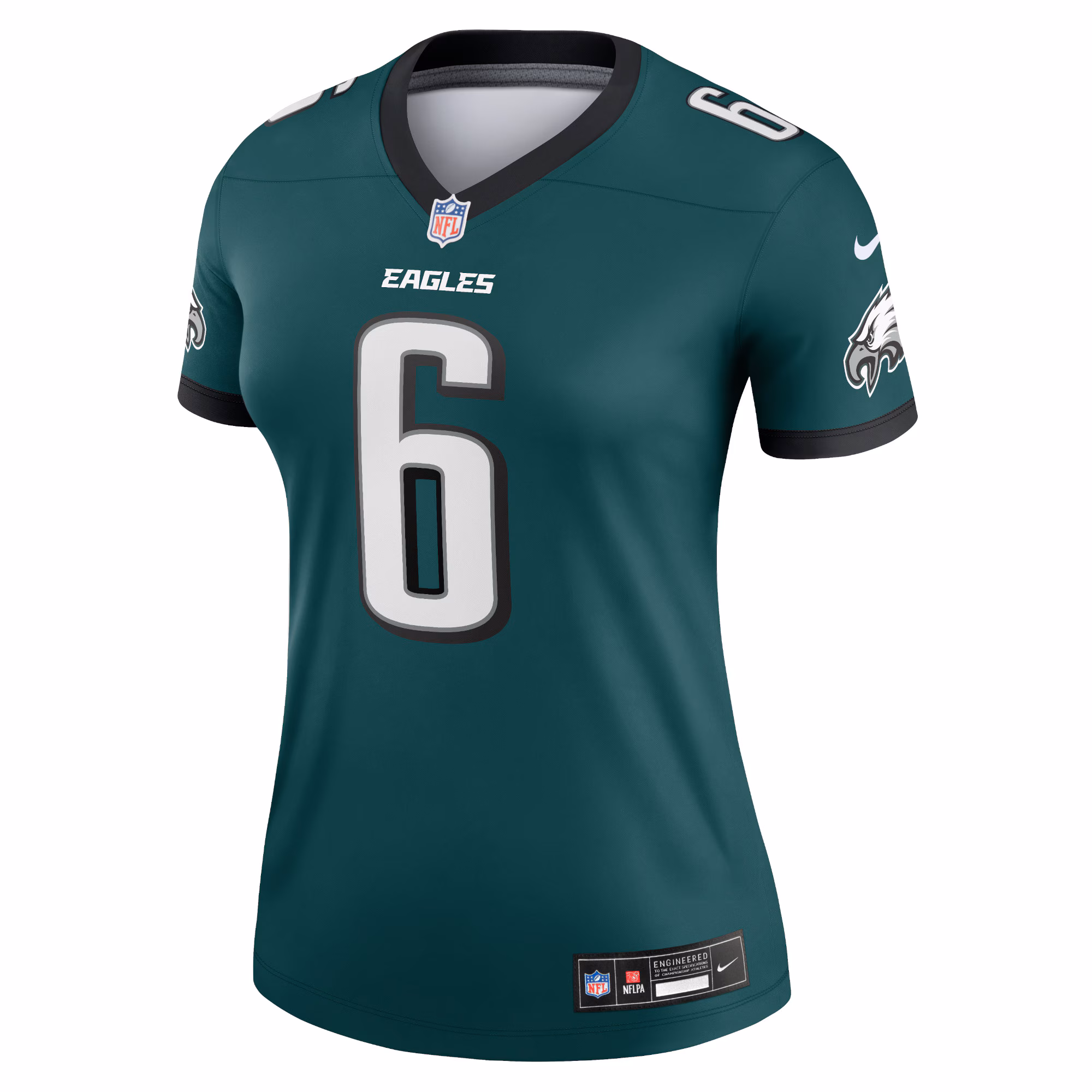 DeVonta Smith Philadelphia Eagles Women's Legend Jersey - Midnight Green