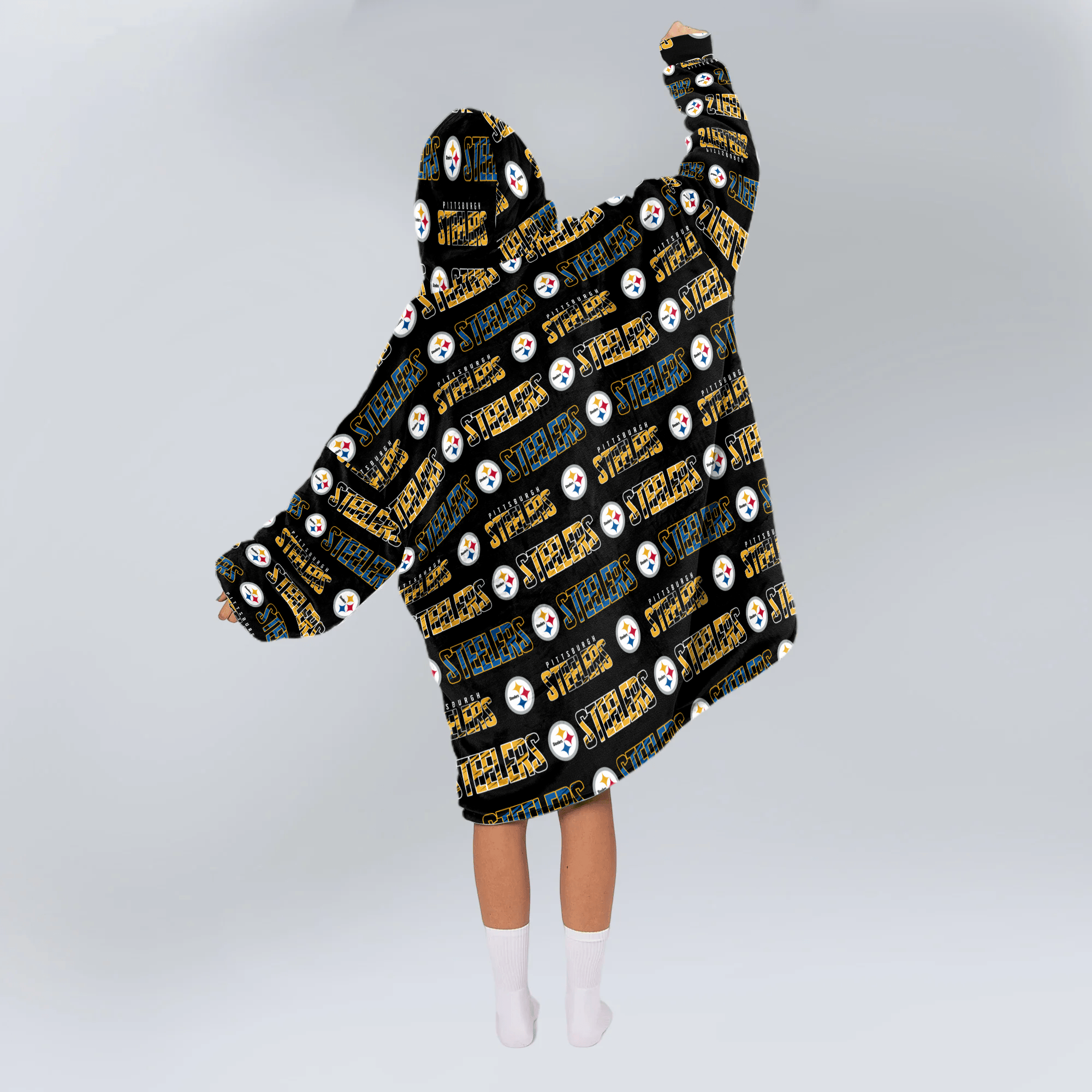 Pittsburgh Football Unisex Blanket Hoodie