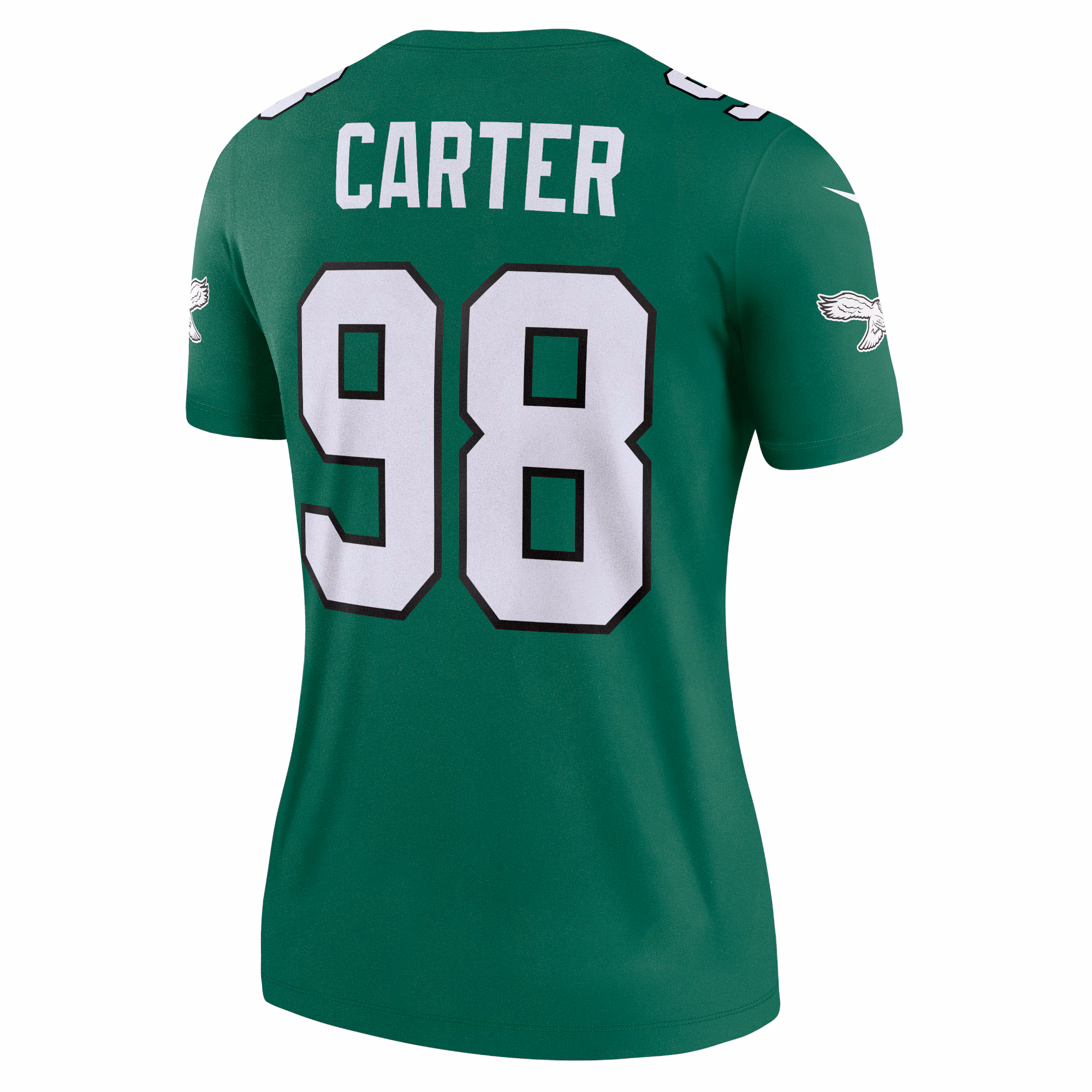 Jalen Carter Philadelphia Eagles Women's Legend Jersey - Kelly Green