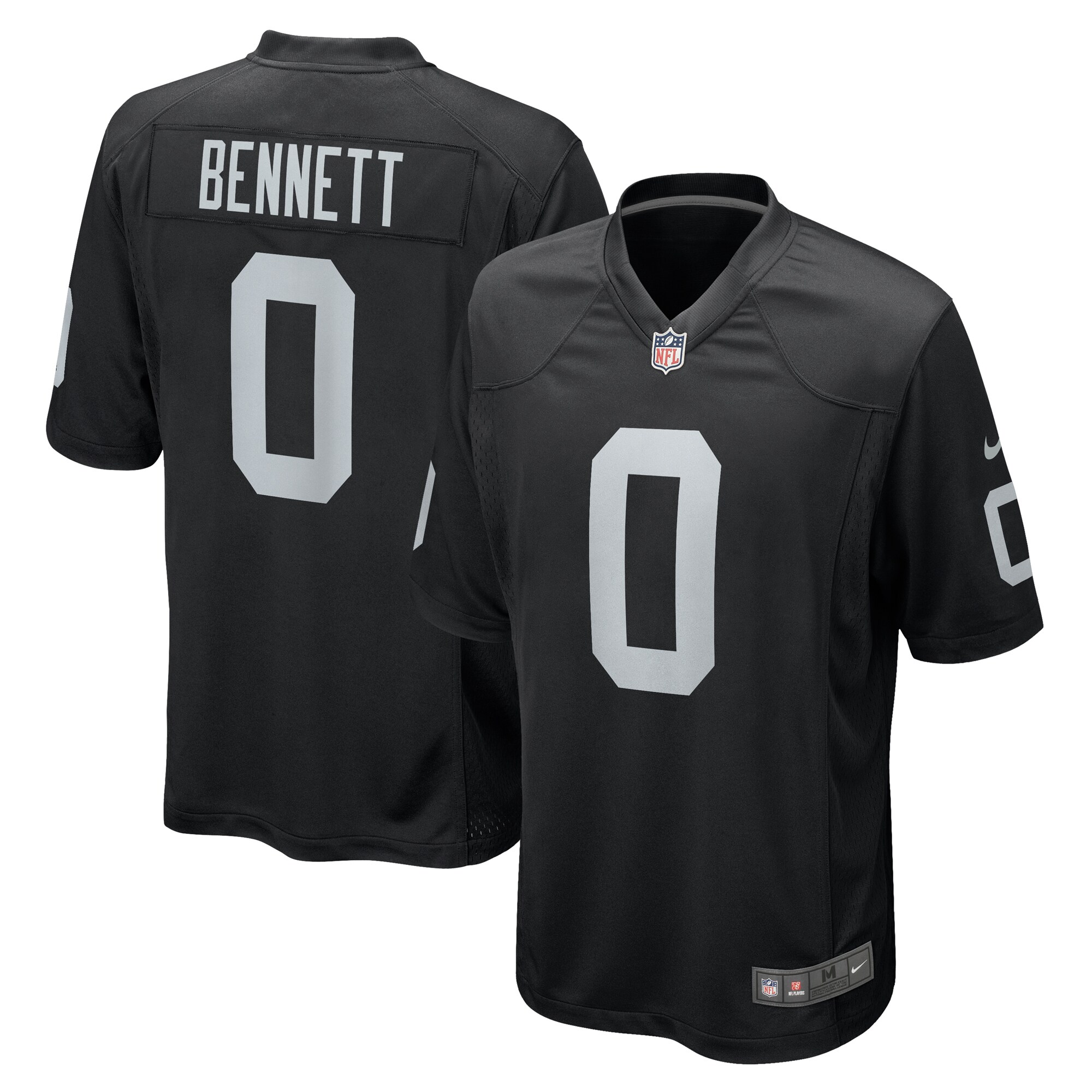 Jakorian Bennett Las Vegas Raiders Team Game Jersey -  Black