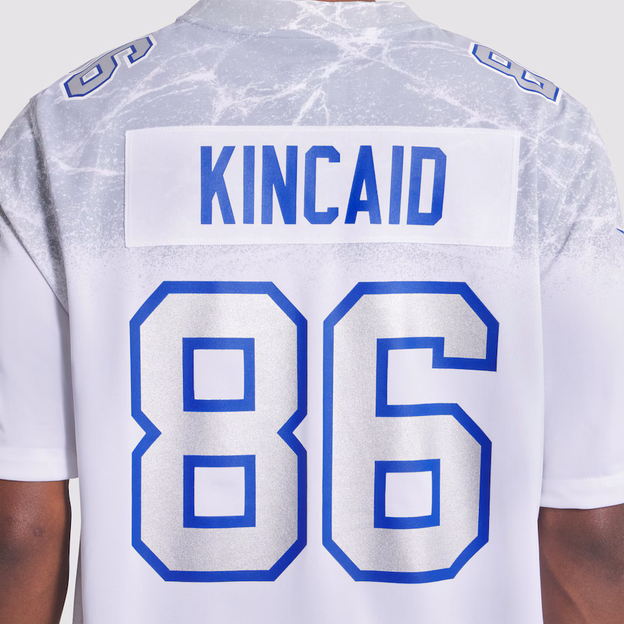 Dalton Kincaid #86 Buffalo Bills 2025 Rivalries Collection Game Jersey - White