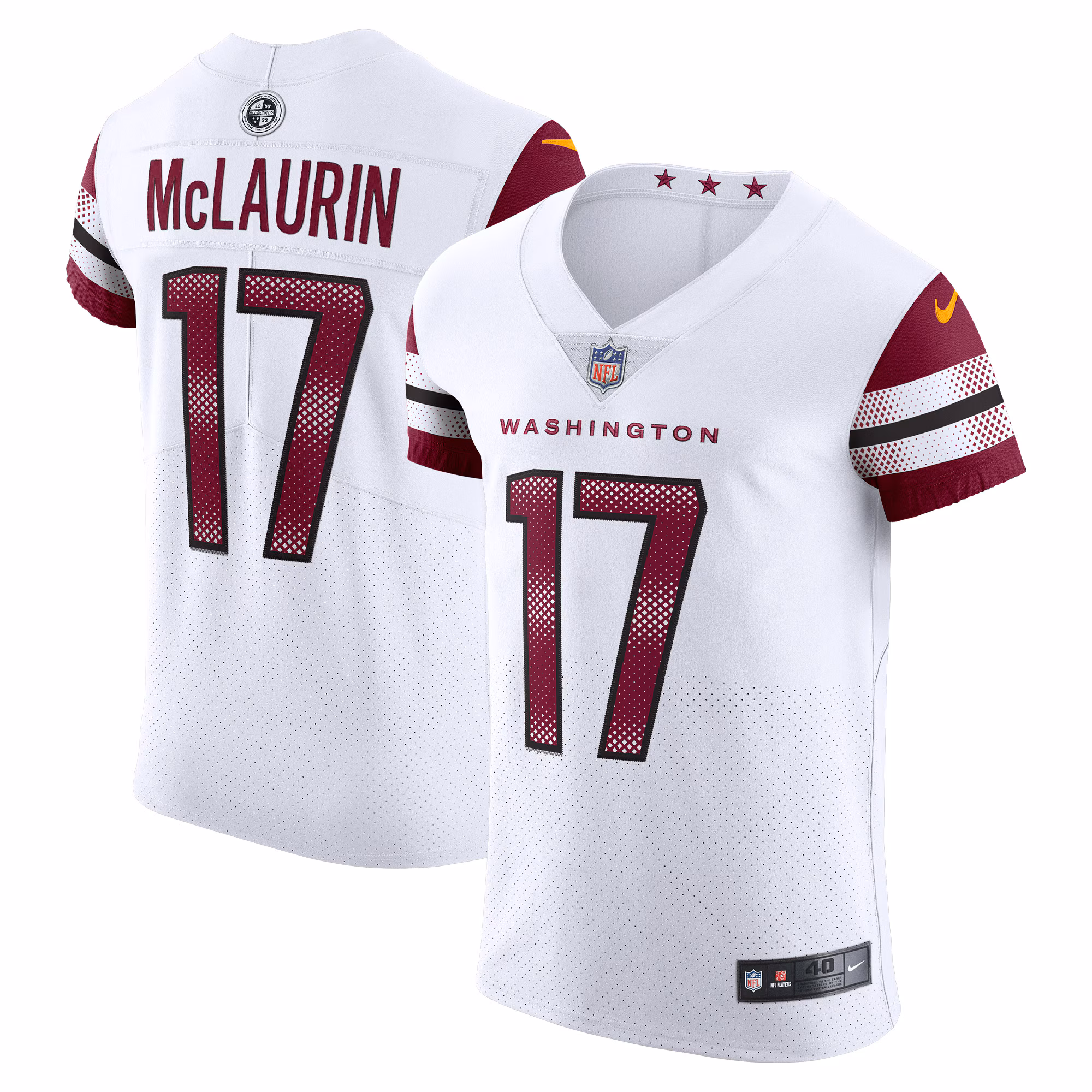 Terry McLaurin Washington Commanders Alternate Vapor Elite Jersey - Black