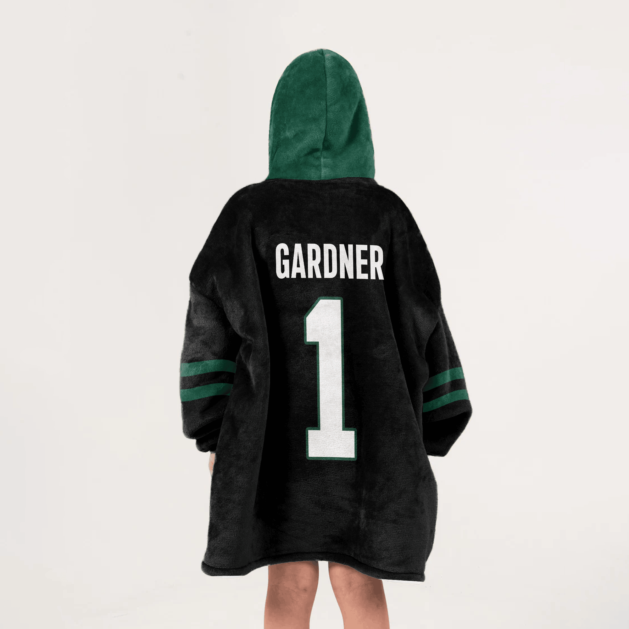 Kid A.S.G 1 New York J Football Unisex Blanket Hoodie