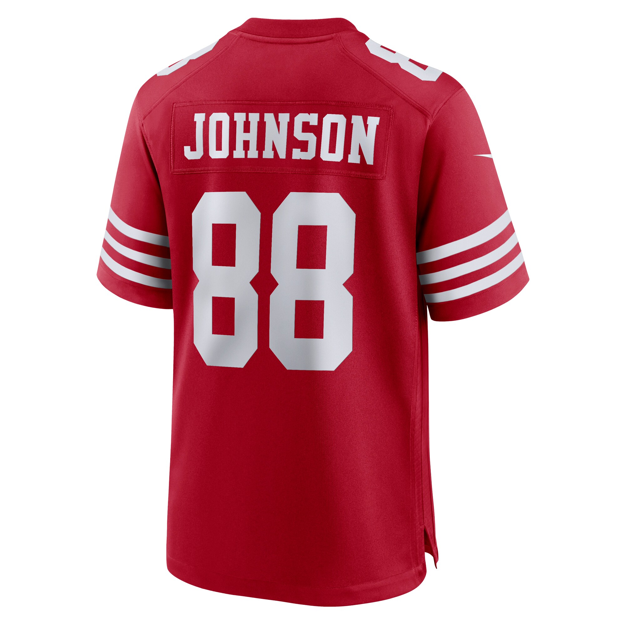 Tyron Johnson San Francisco 49ers  Team Game Jersey - Scarlet