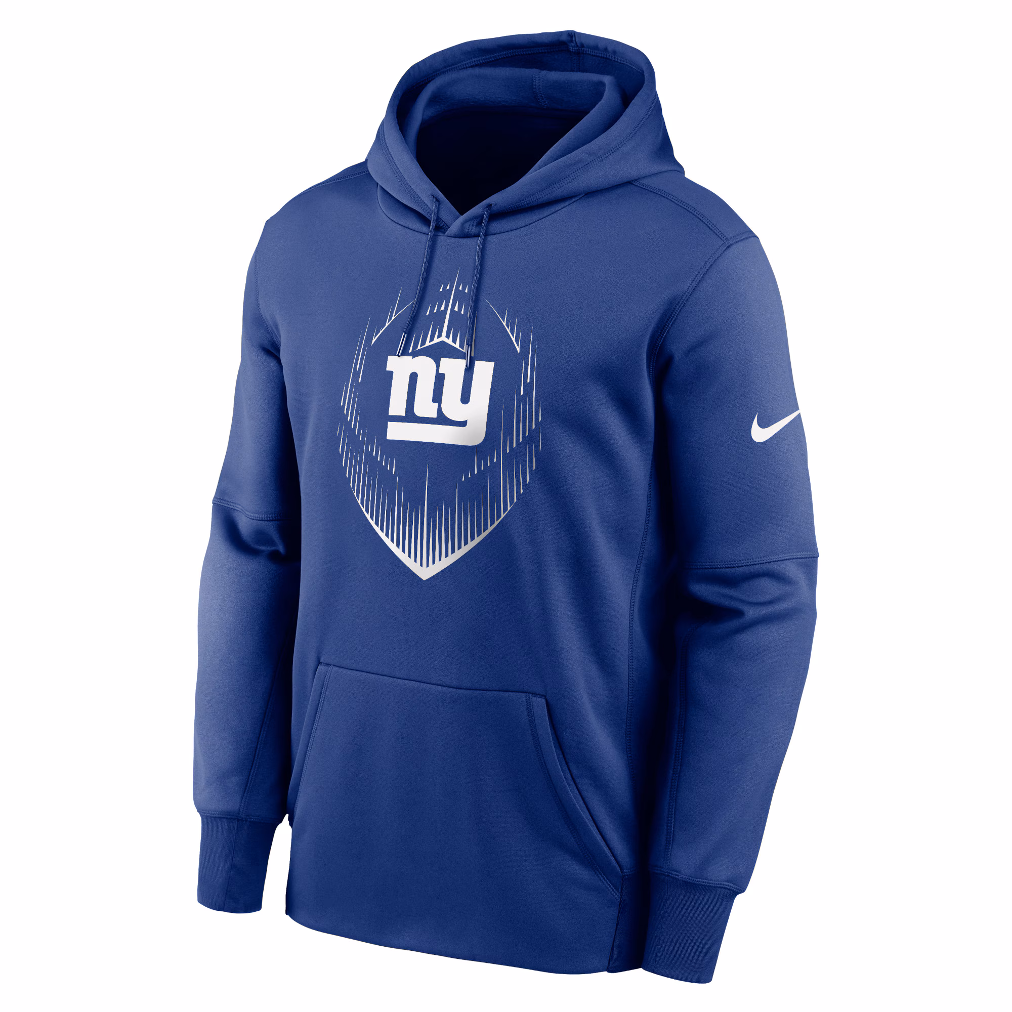 New York Giants Icon Performance Pullover Hoodie - Royal