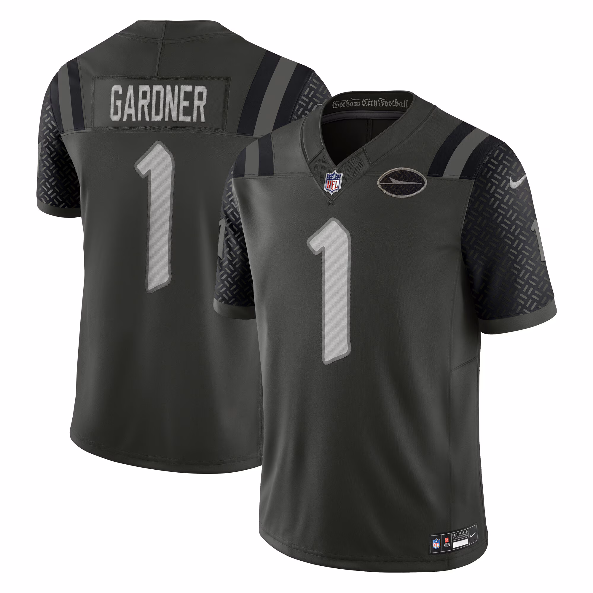 Ahmad Sauce Gardner #1 New York Jets 2025 Rivalries Collection Limited Jersey - Gotham Green