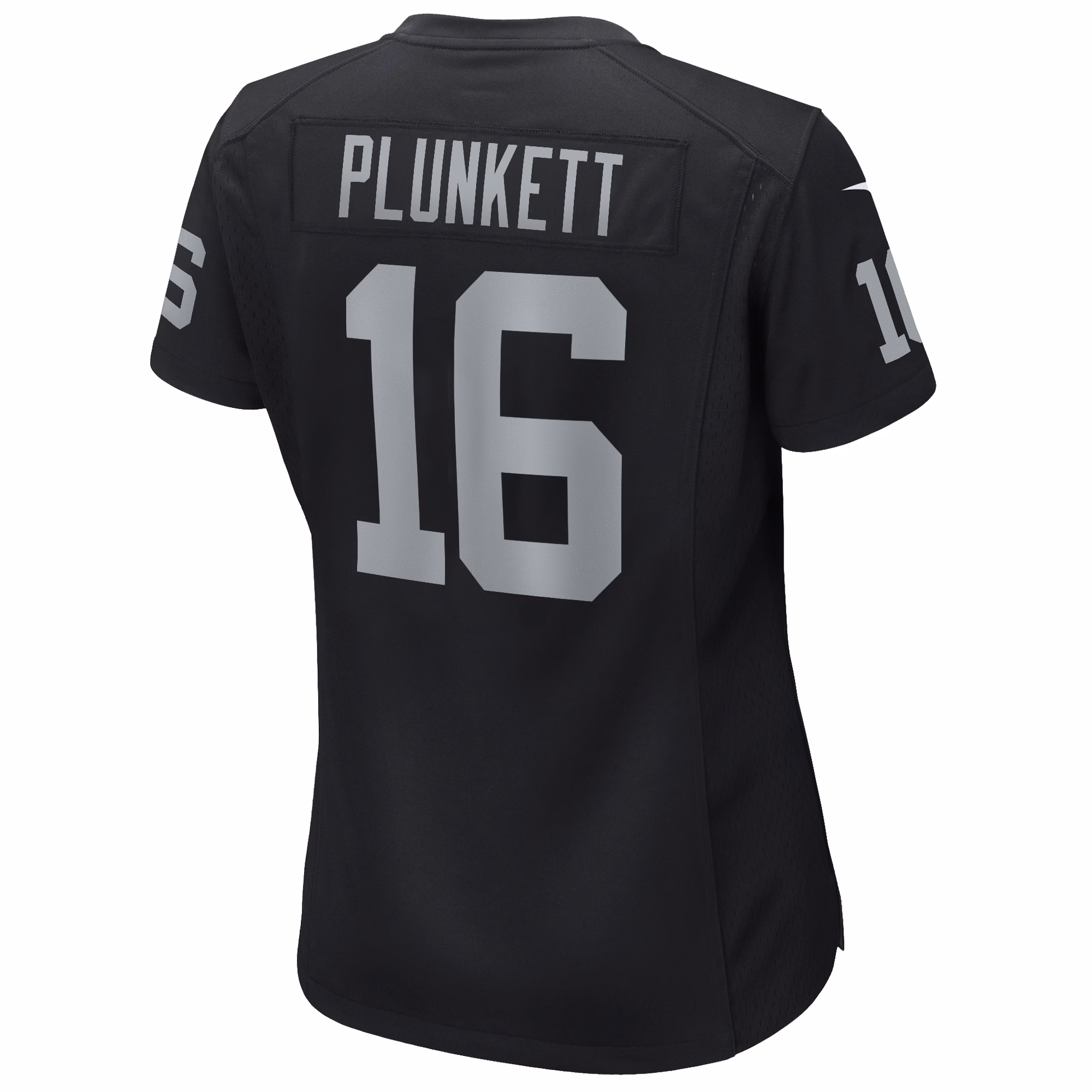 Jim Plunkett Las Vegas Raiders Women's Game Retired Player Jersey - Black