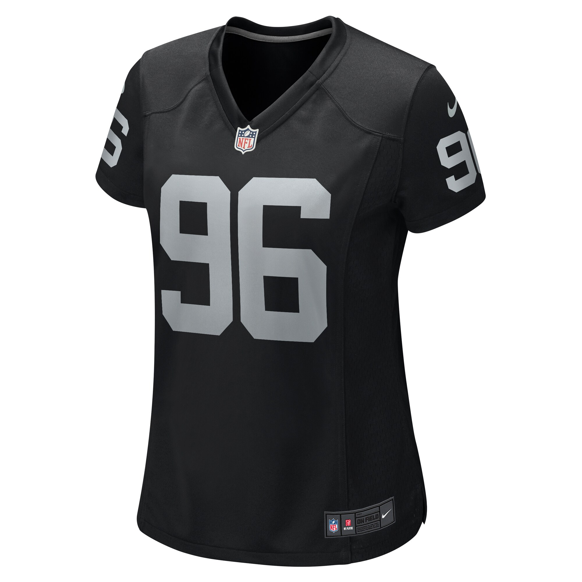 Isaac Rochell Las Vegas Raiders Women's Team Game Jersey -  Black