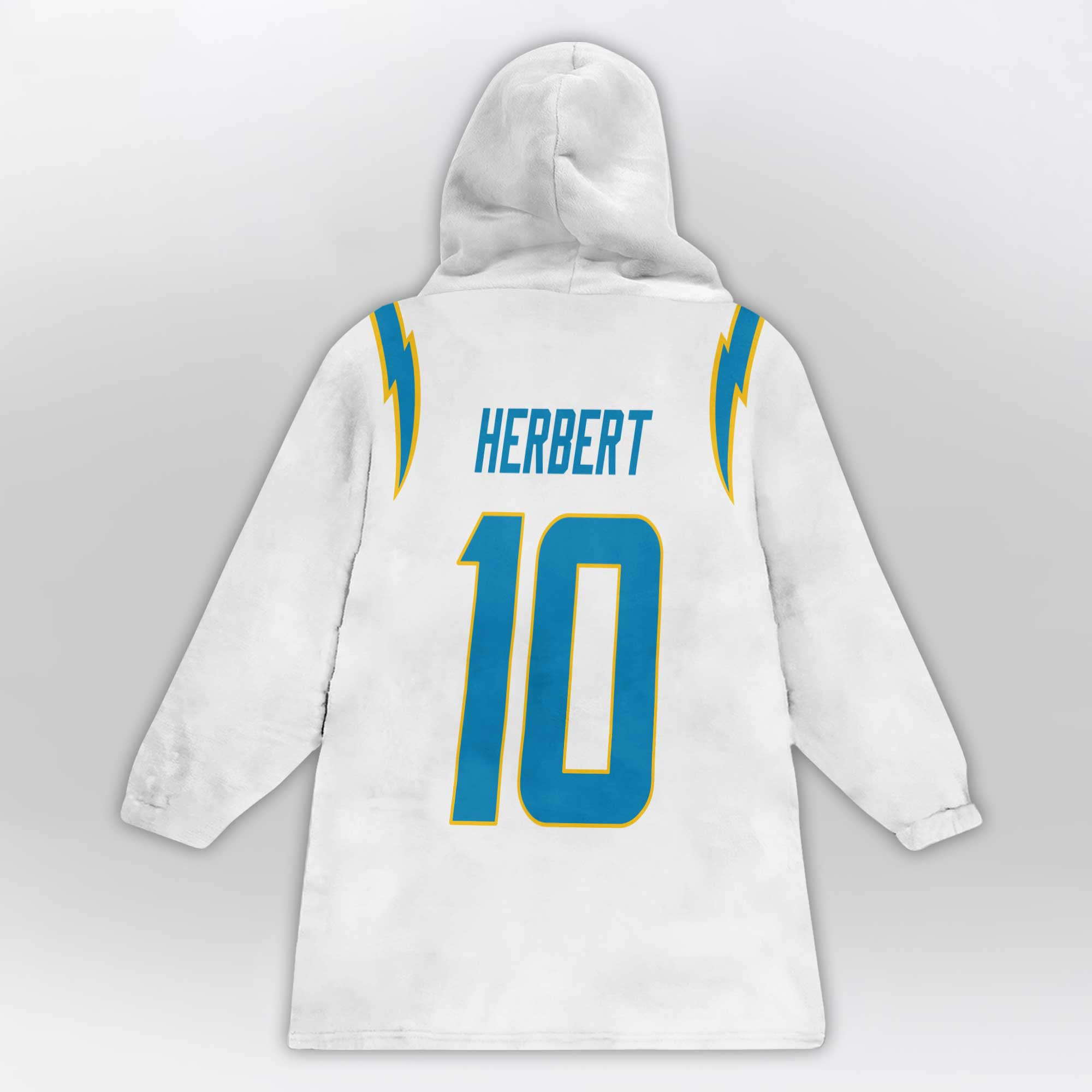 Kid 10 Los Angeles Football Unisex Blanket Hoodie