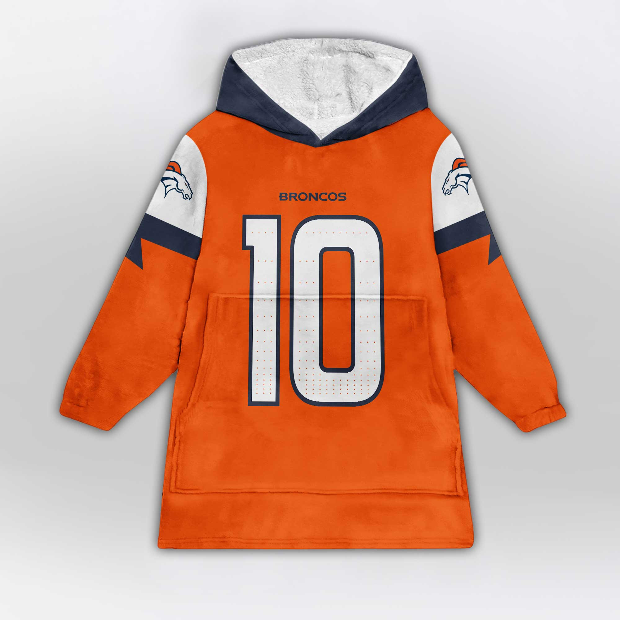 Kid B.N 10 Denver Football Unisex Blanket Hoodie