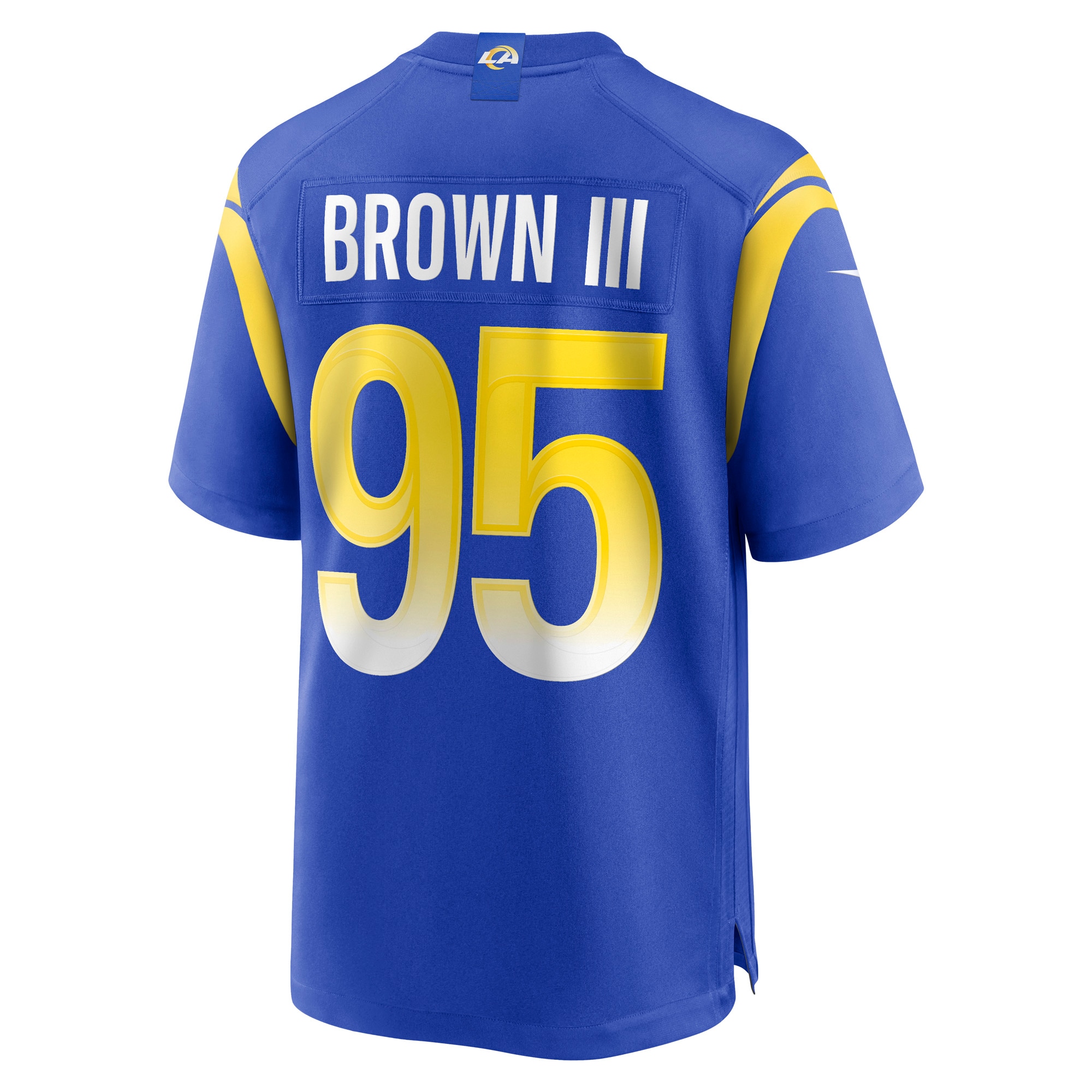 Bobby Brown III Los Angeles Rams  Game Jersey - Royal