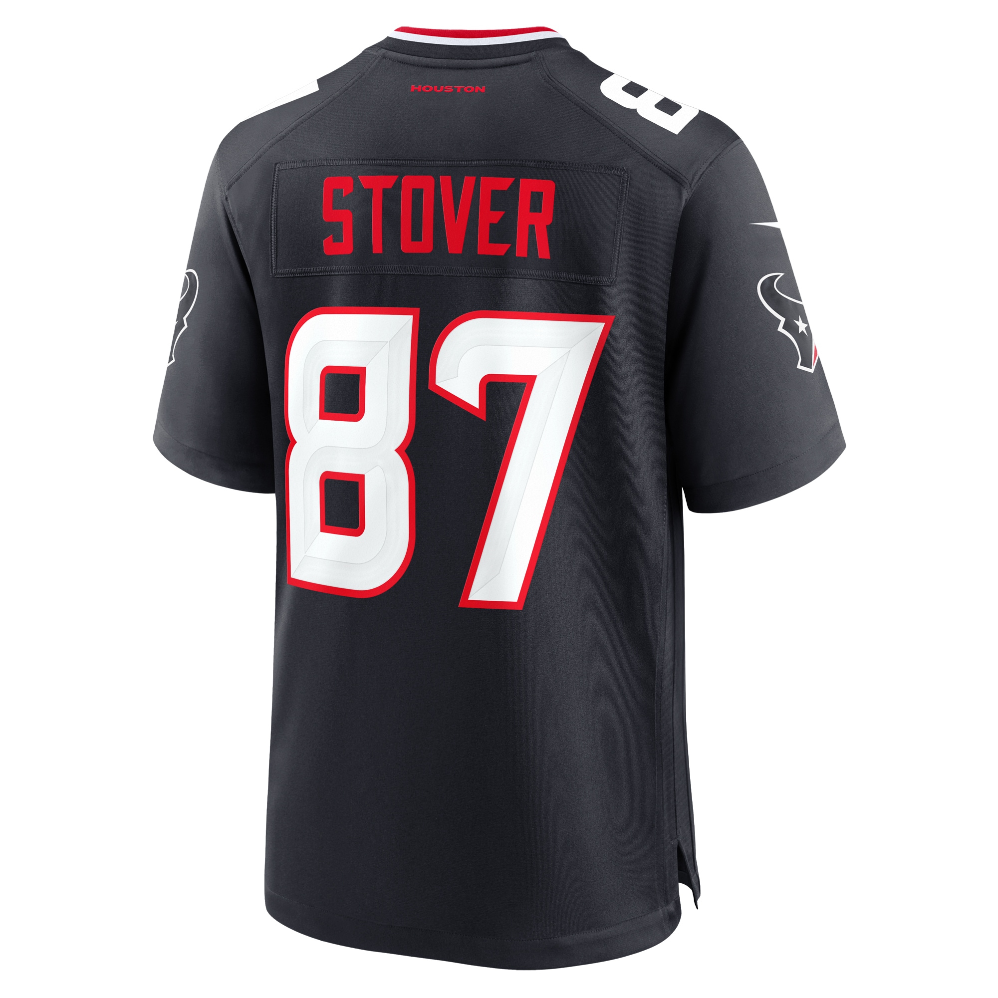 Cade Stover Houston Texans Game Jersey -  Navy