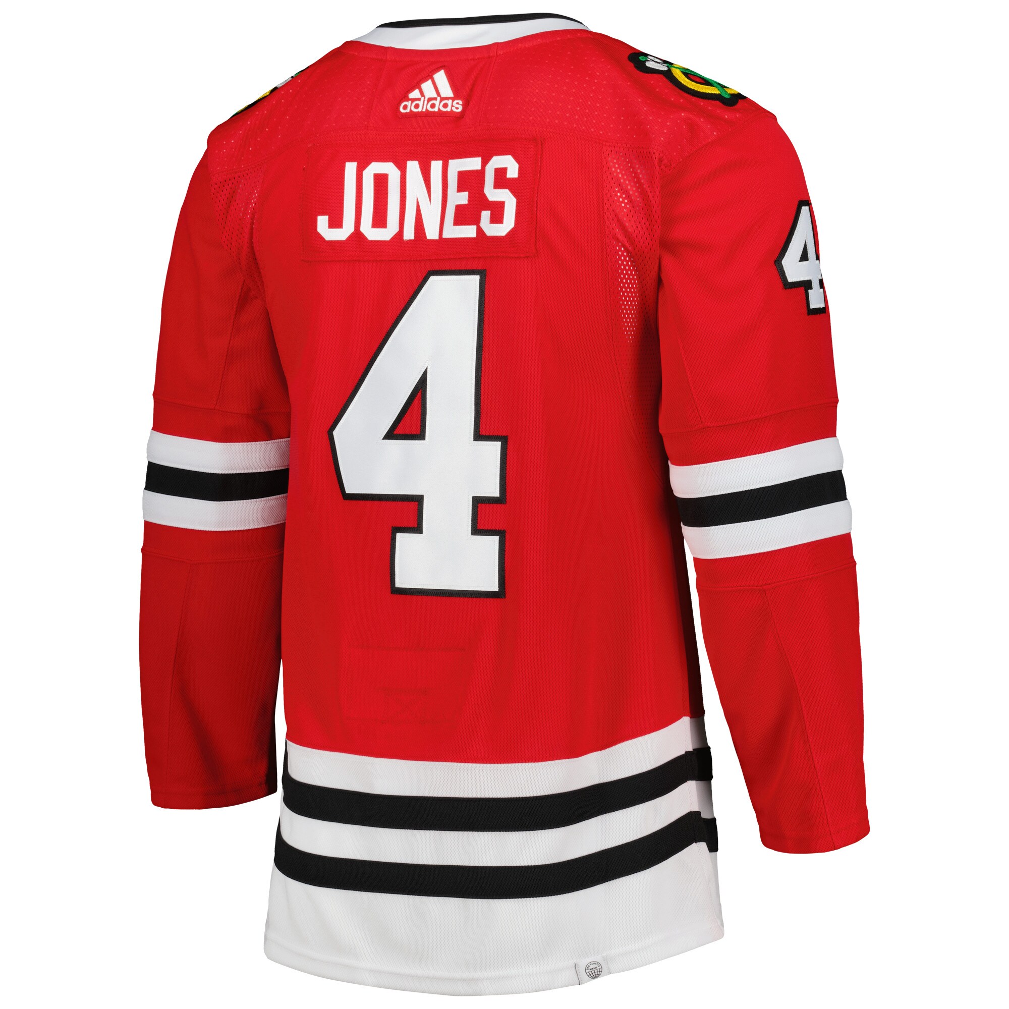 Seth Jones Chicago Blackhawks  Primegreen Authentic Pro Home Player Jersey - Red