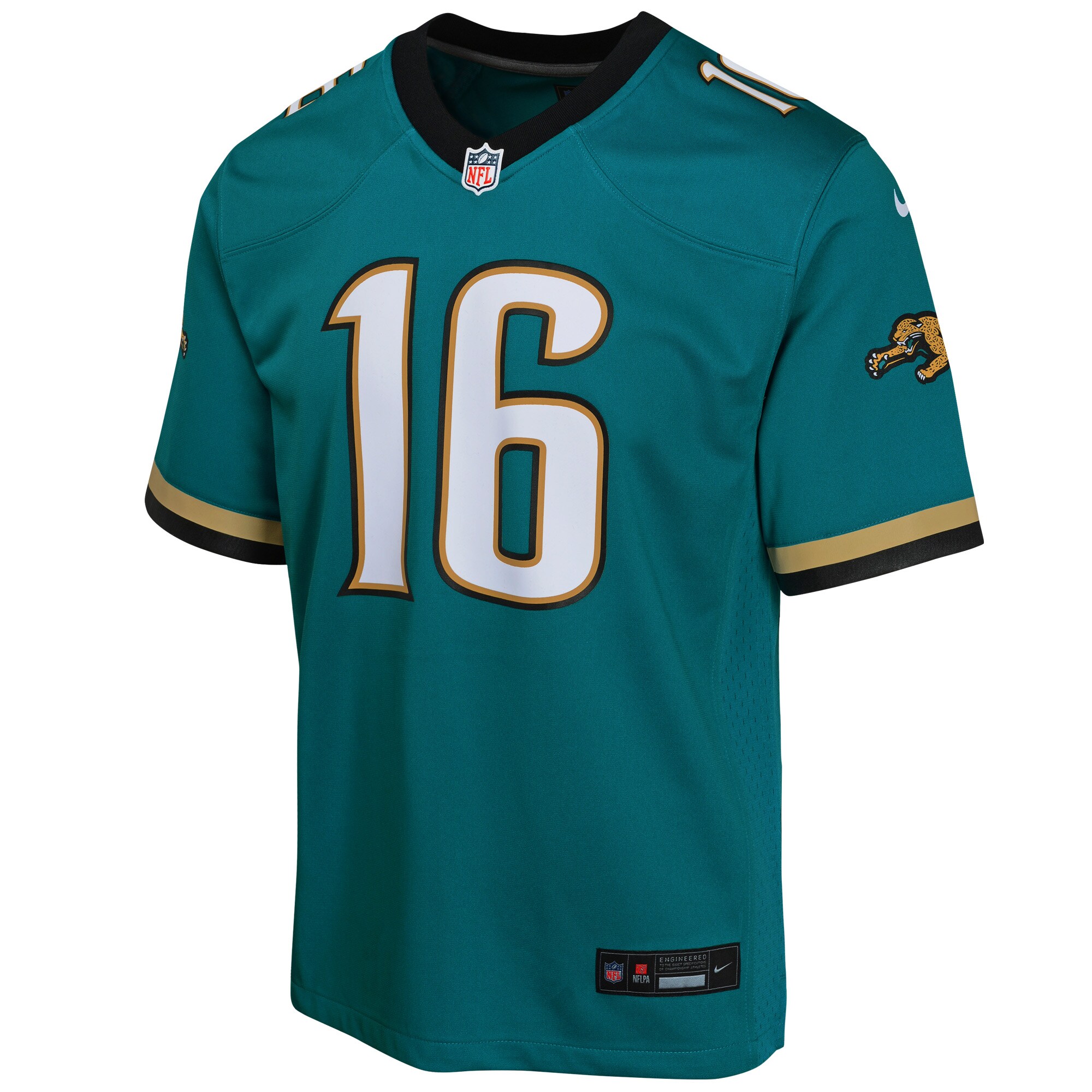 Trevor Lawrence Jacksonville Jaguars Youth Prowler Throwback Player Game Jersey - Teal