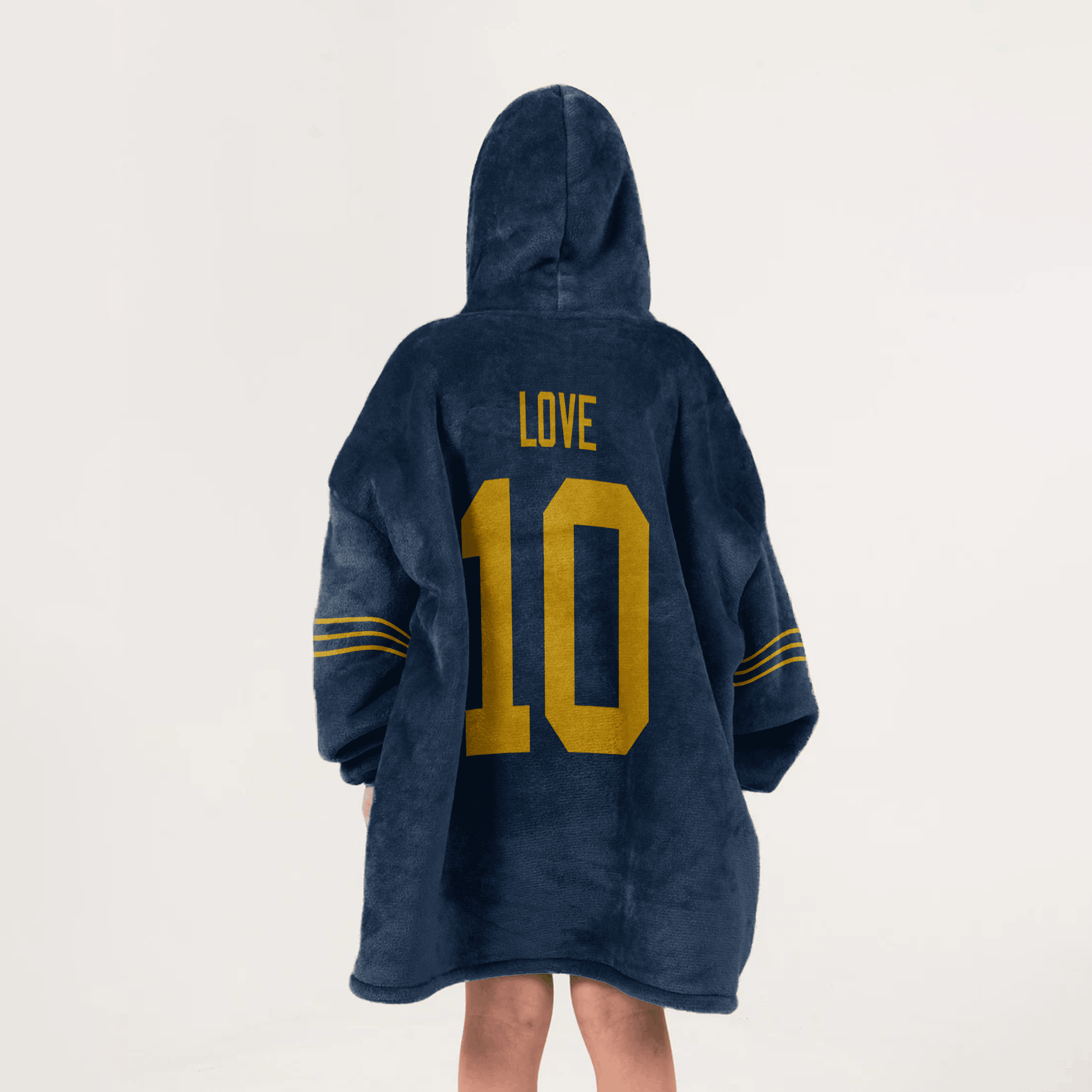 Kid J.L 10 Green Bay Football Unisex Blanket Hoodie