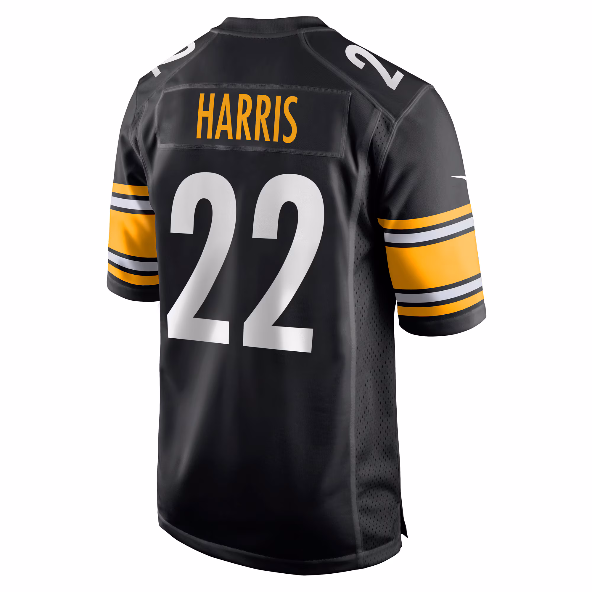 Najee Harris Pittsburgh Steelers Game Jersey - Black