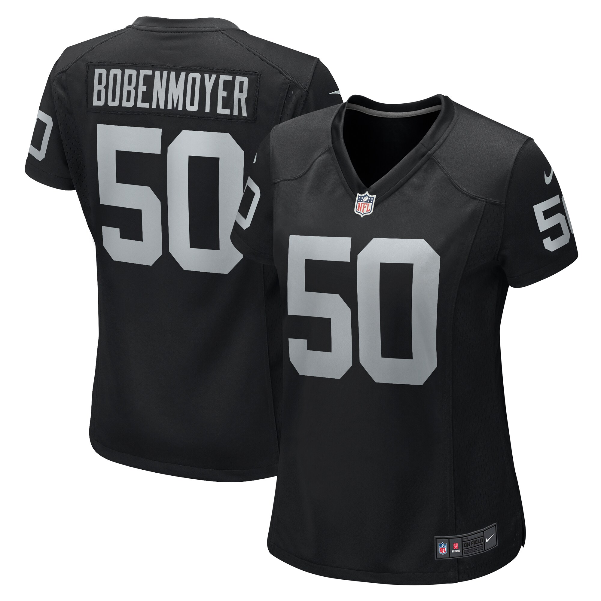 Jacob Bobenmoyer Las Vegas Raiders Women's Game Player Jersey - Black