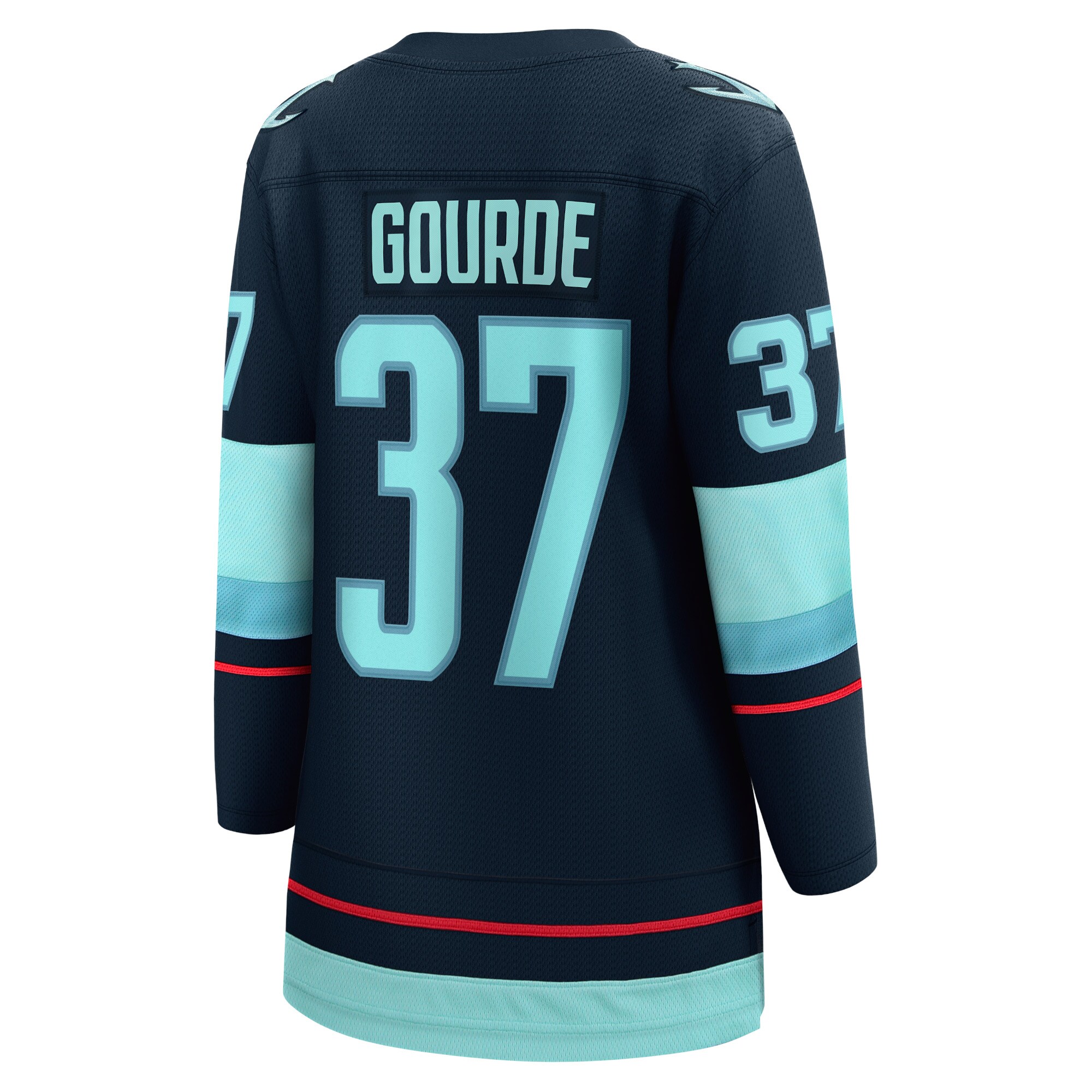 Yanni Gourde Seattle Kraken Women's Home Breakaway Player Jersey - Navy