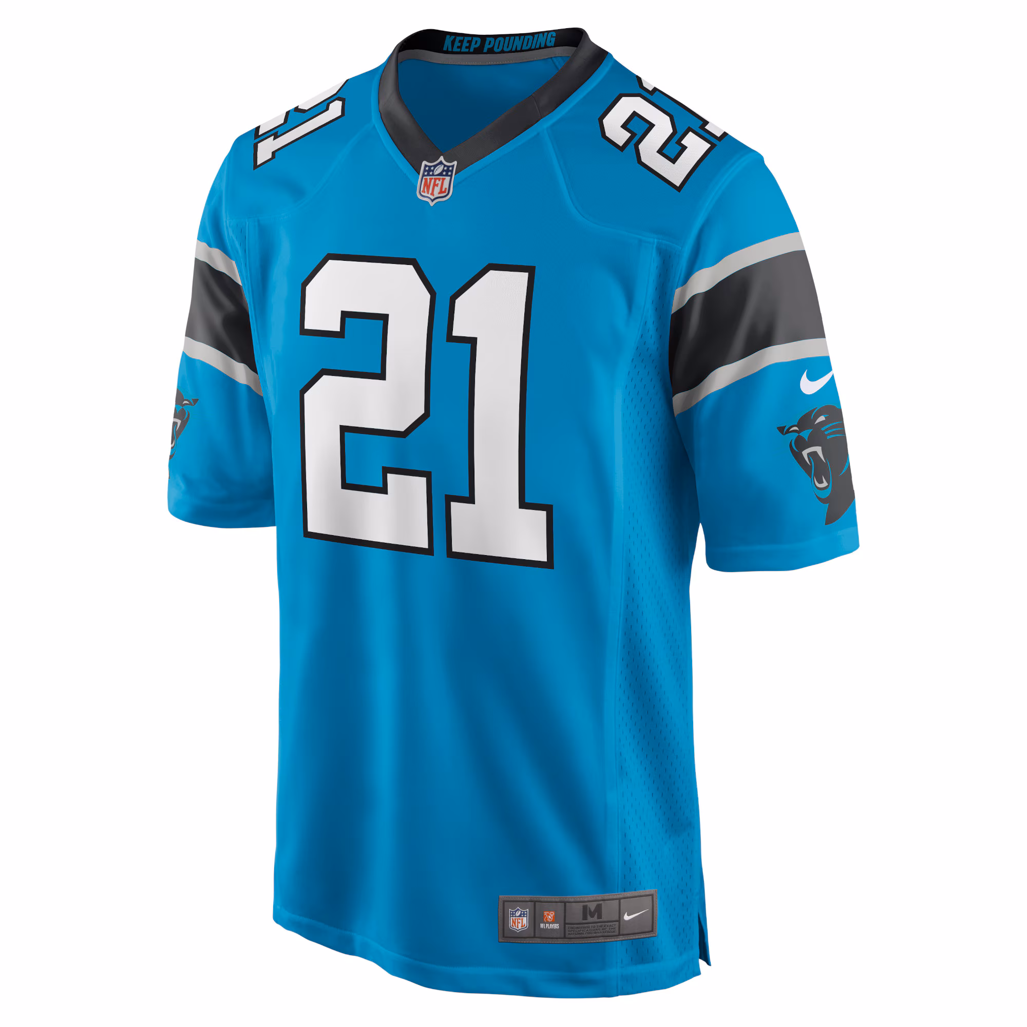 Jeremy Chinn Carolina Panthers Game Jersey - White