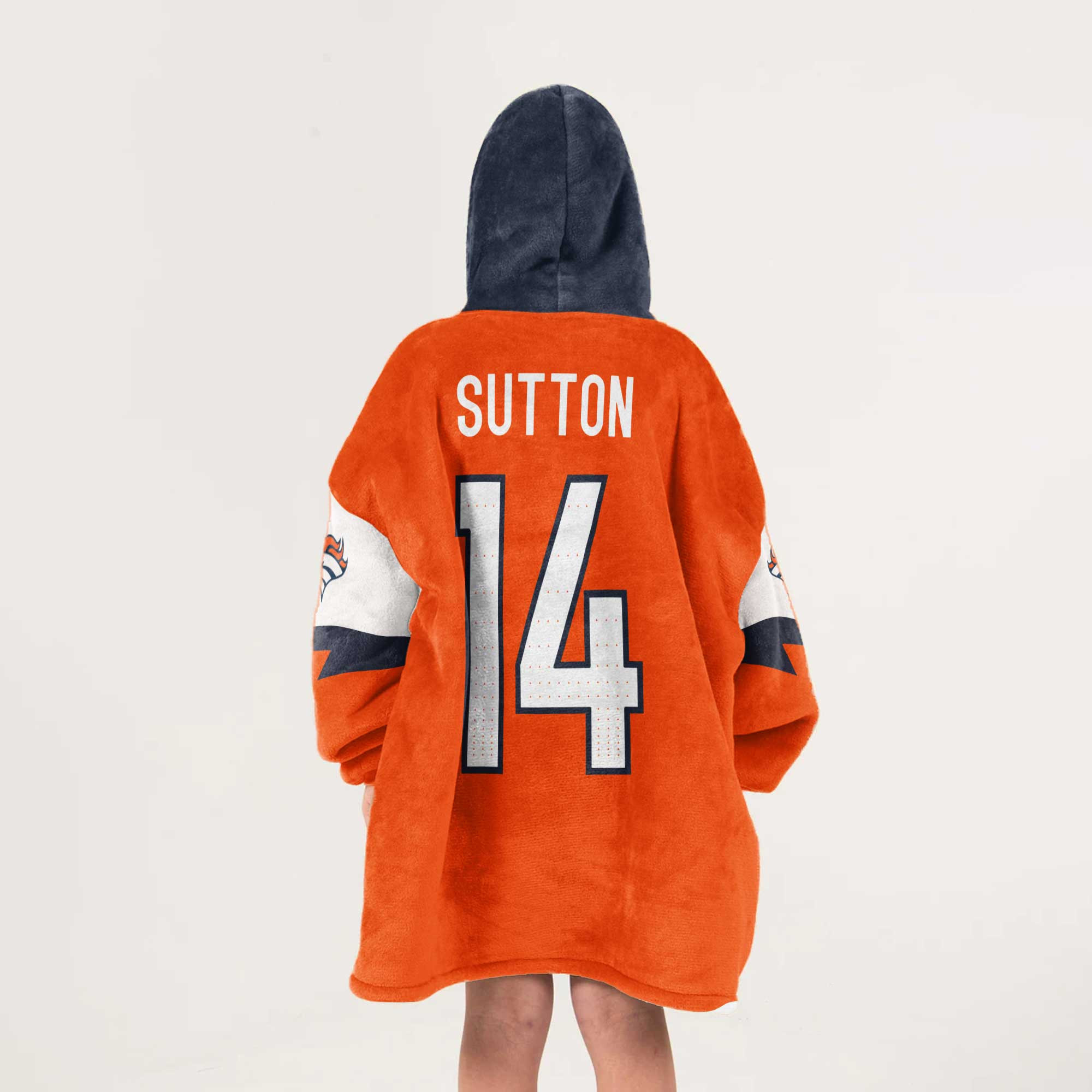 Kid C.S 14 Denver Football Unisex Blanket Hoodie