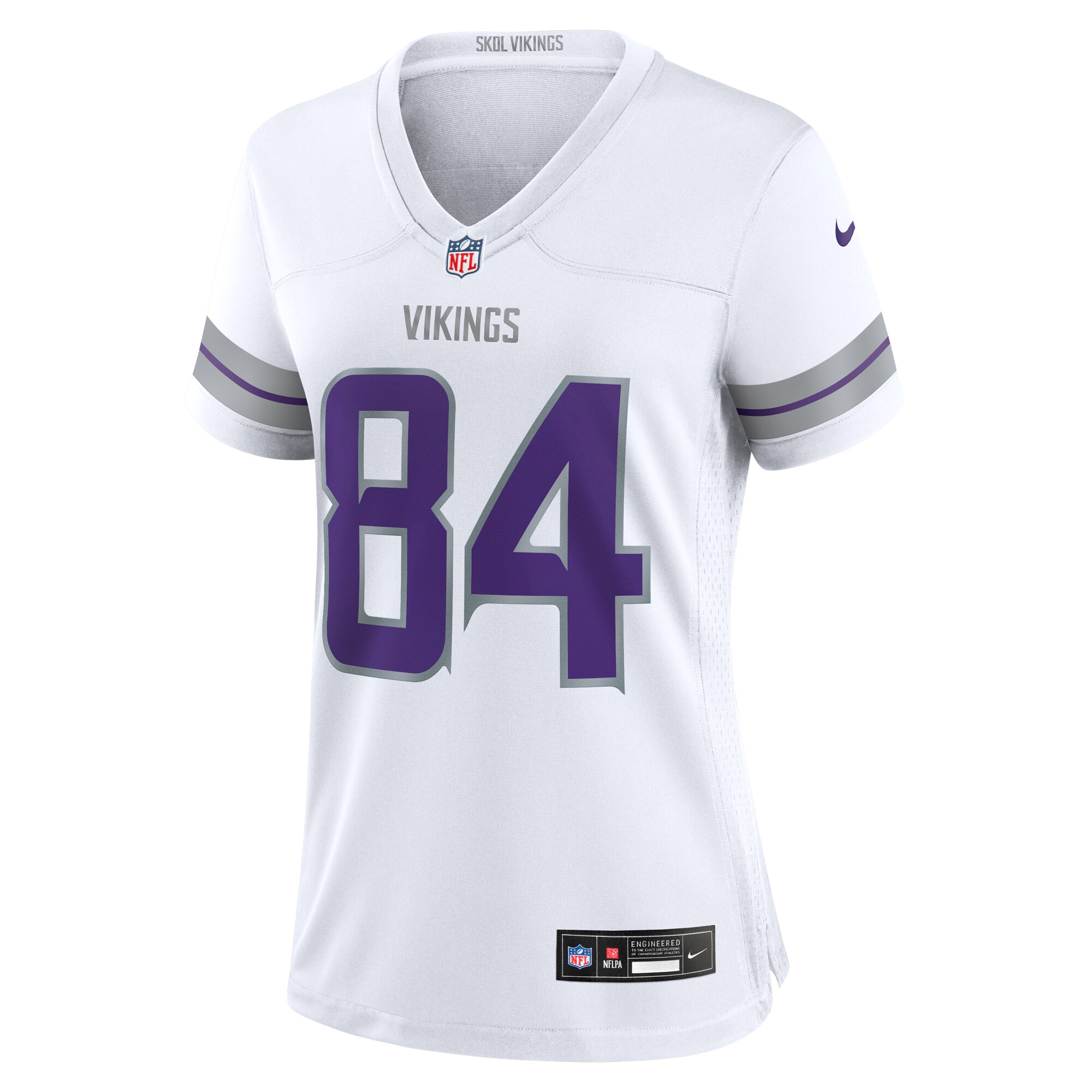 Randy Moss Minnesota Vikings Women's Alternate Retired Player Game Jersey - White