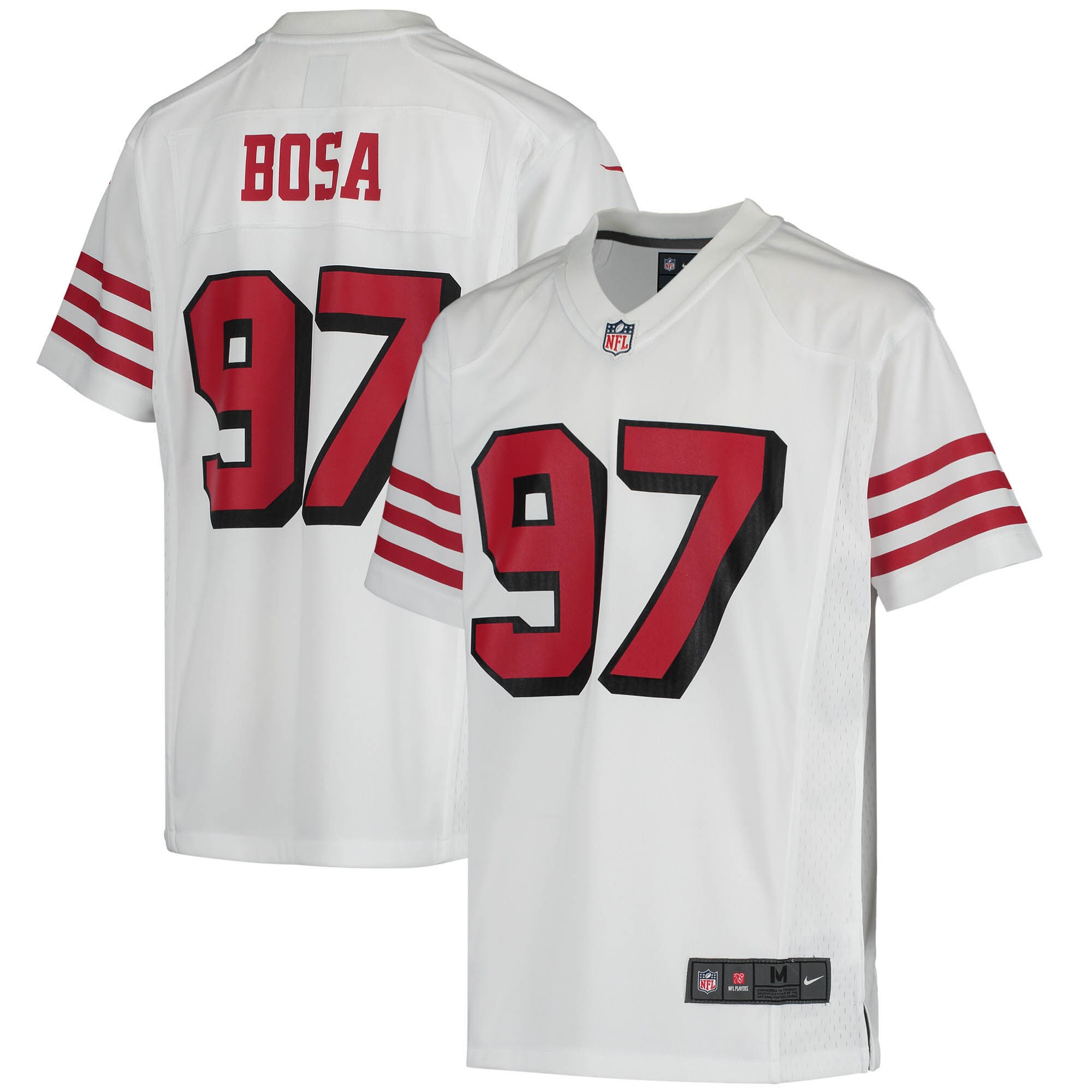 Nick Bosa San Francisco 49ers Youth Game Jersey - Scarlet