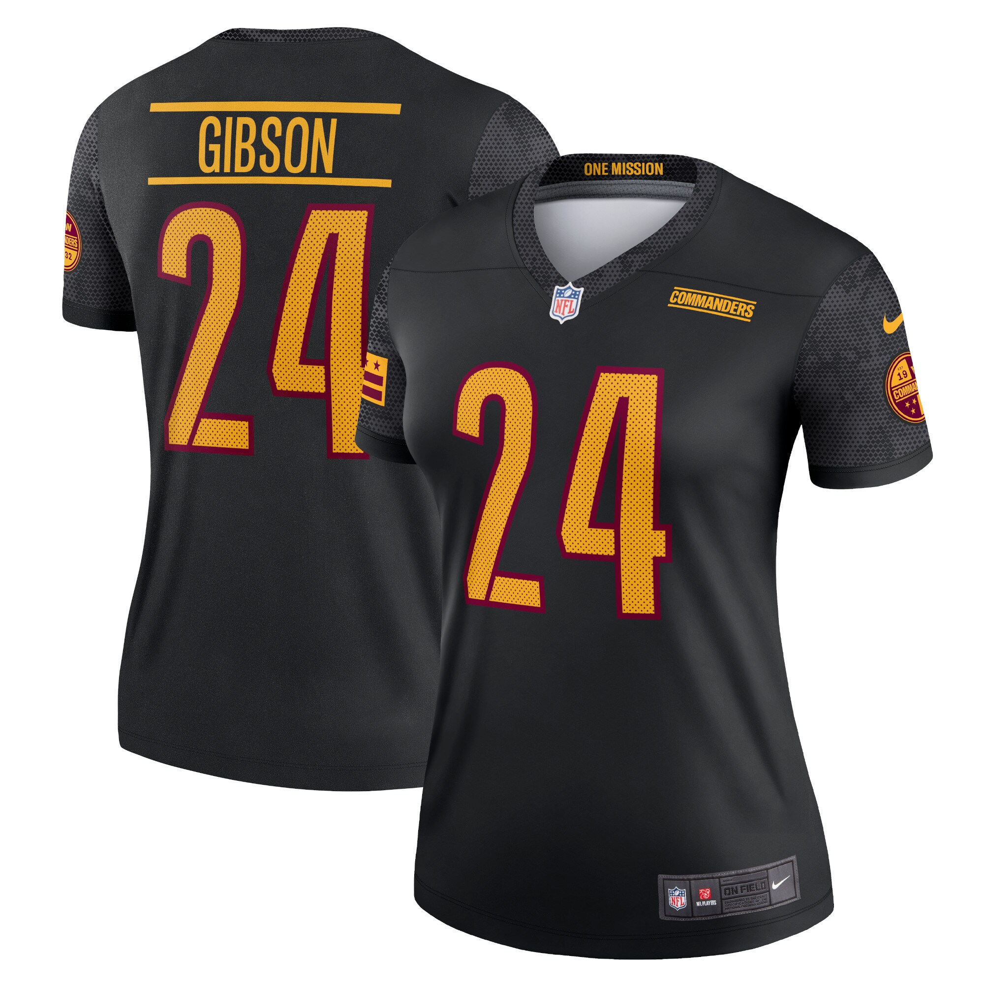 Antonio Gibson Washington Commanders Women's Alternate Legend Jersey - Black
