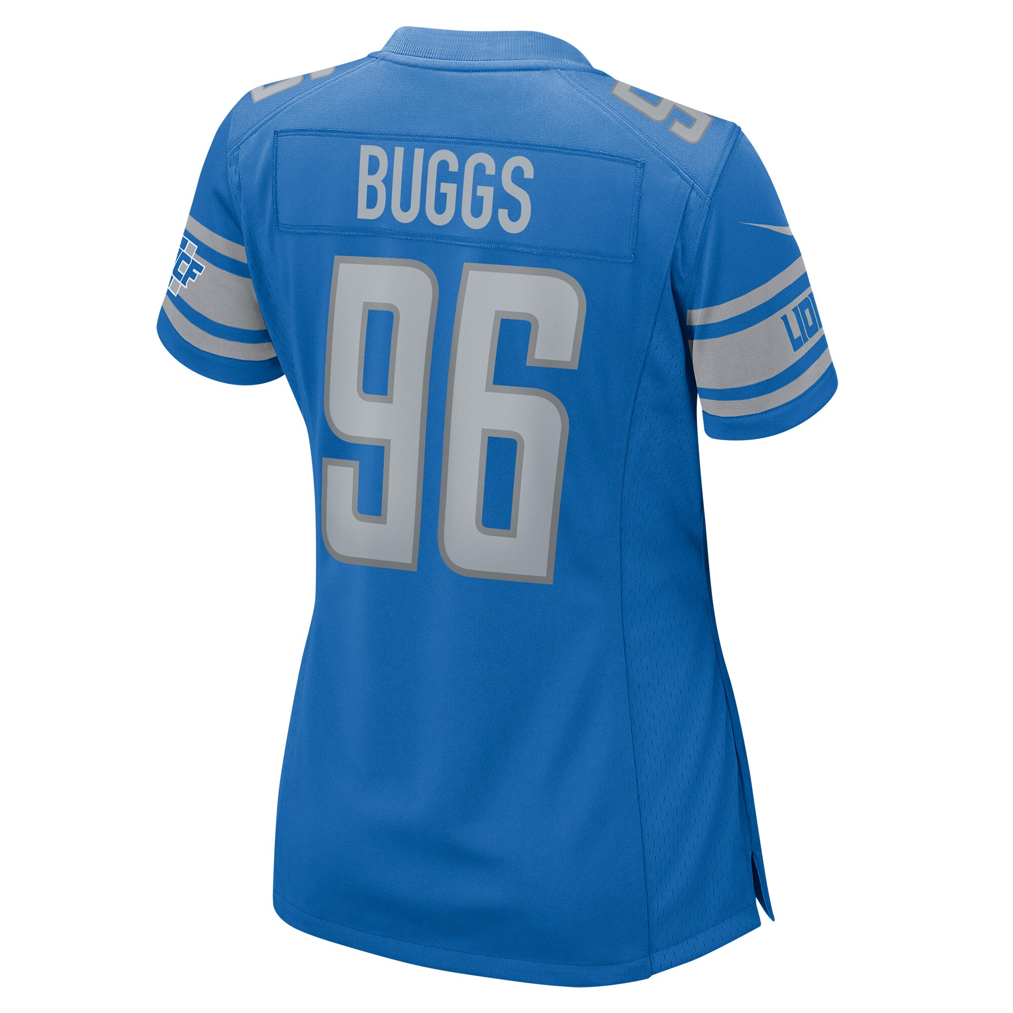 Isaiah Buggs Detroit Lions  Women's Home Game Player Jersey - Blue