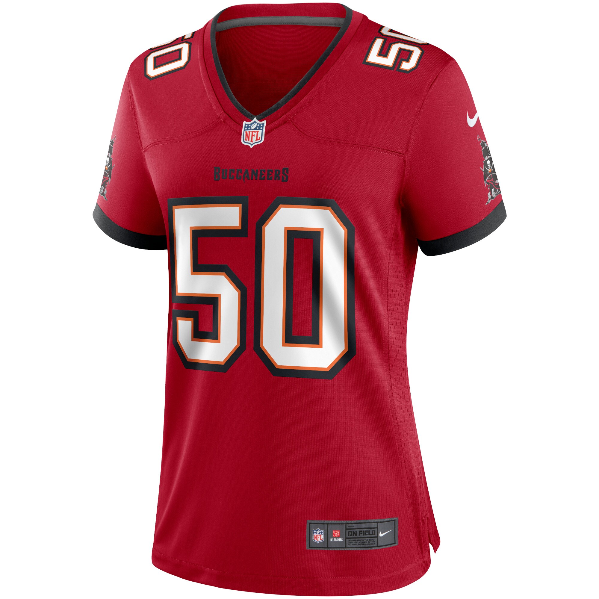 Vita Vea Tampa Bay Buccaneers  Women's Game Jersey - Red