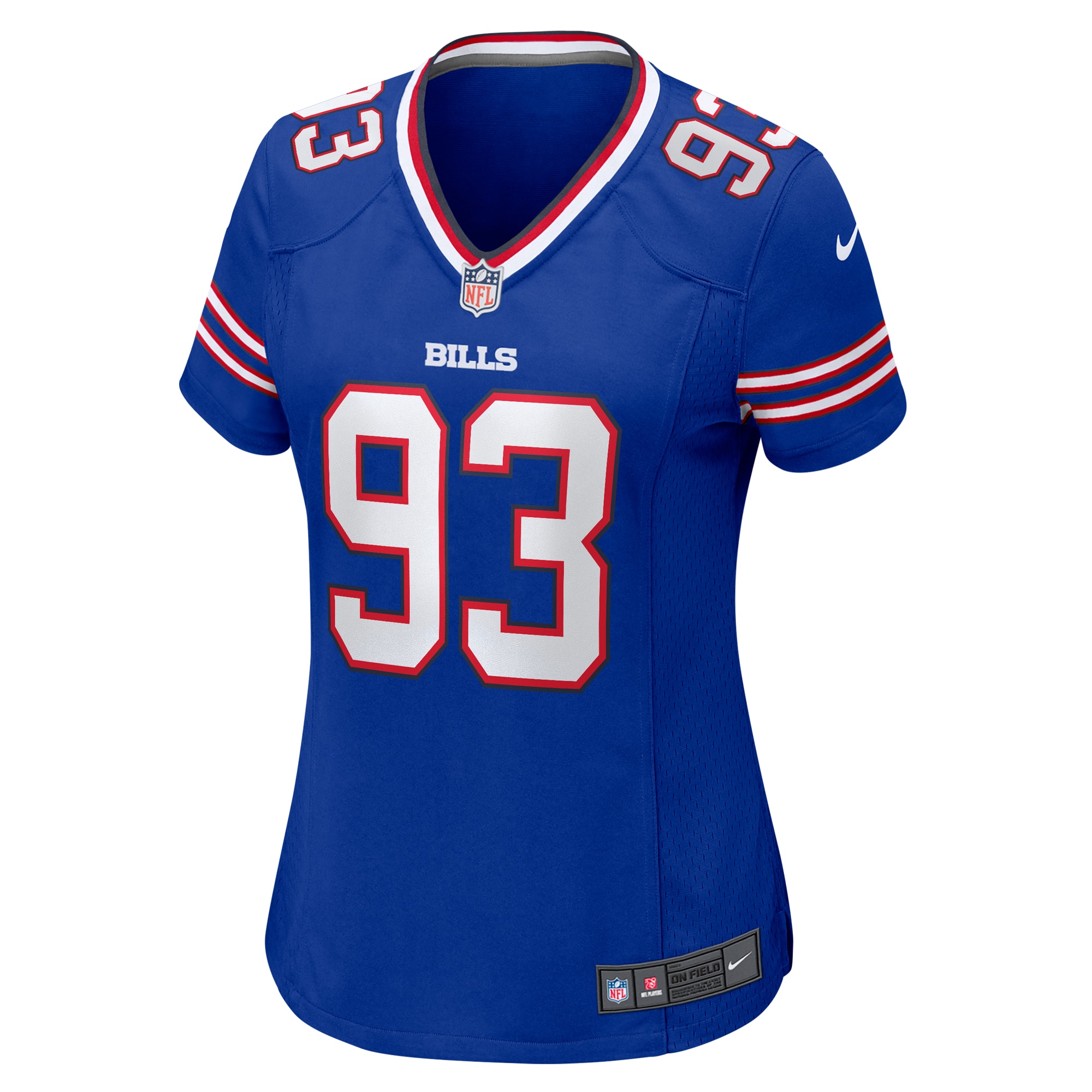 Linval Joseph Buffalo Bills Women's  Game Jersey -  Royal