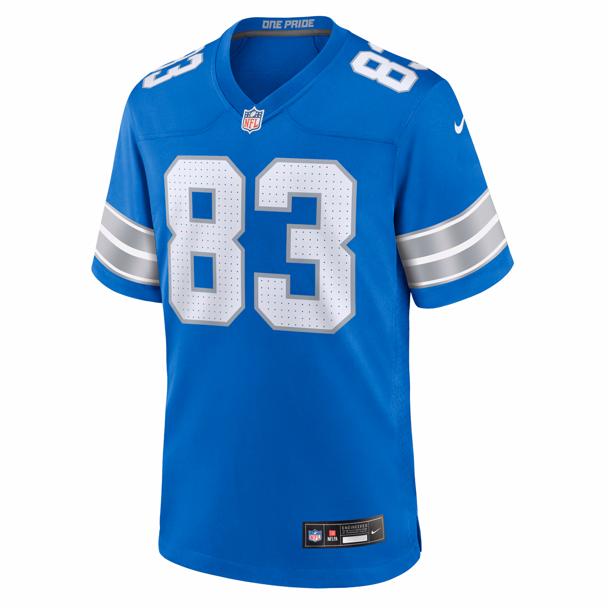 Isaiah Williams Detroit Lions Game Jersey -  Blue