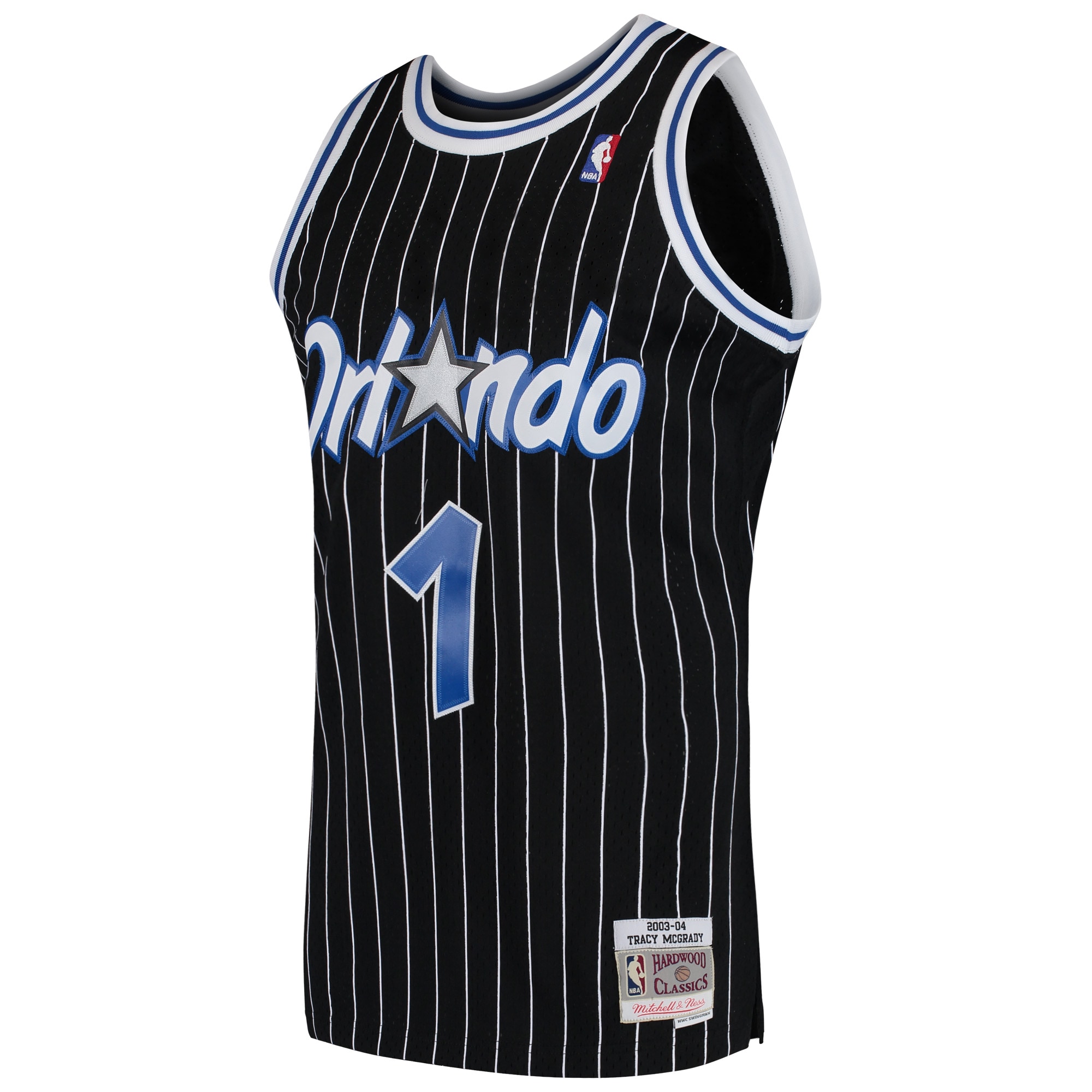 Tracy McGrady Orlando Magic Mitchell & Ness 2003-04 Hardwood Classics Swingman Jersey - Black