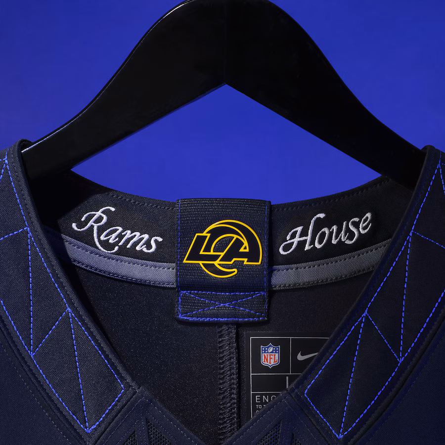 Kyren Williams #23 Los Angeles Rams 2025 Rivalries Collection Limited Jersey - Midnight Blue