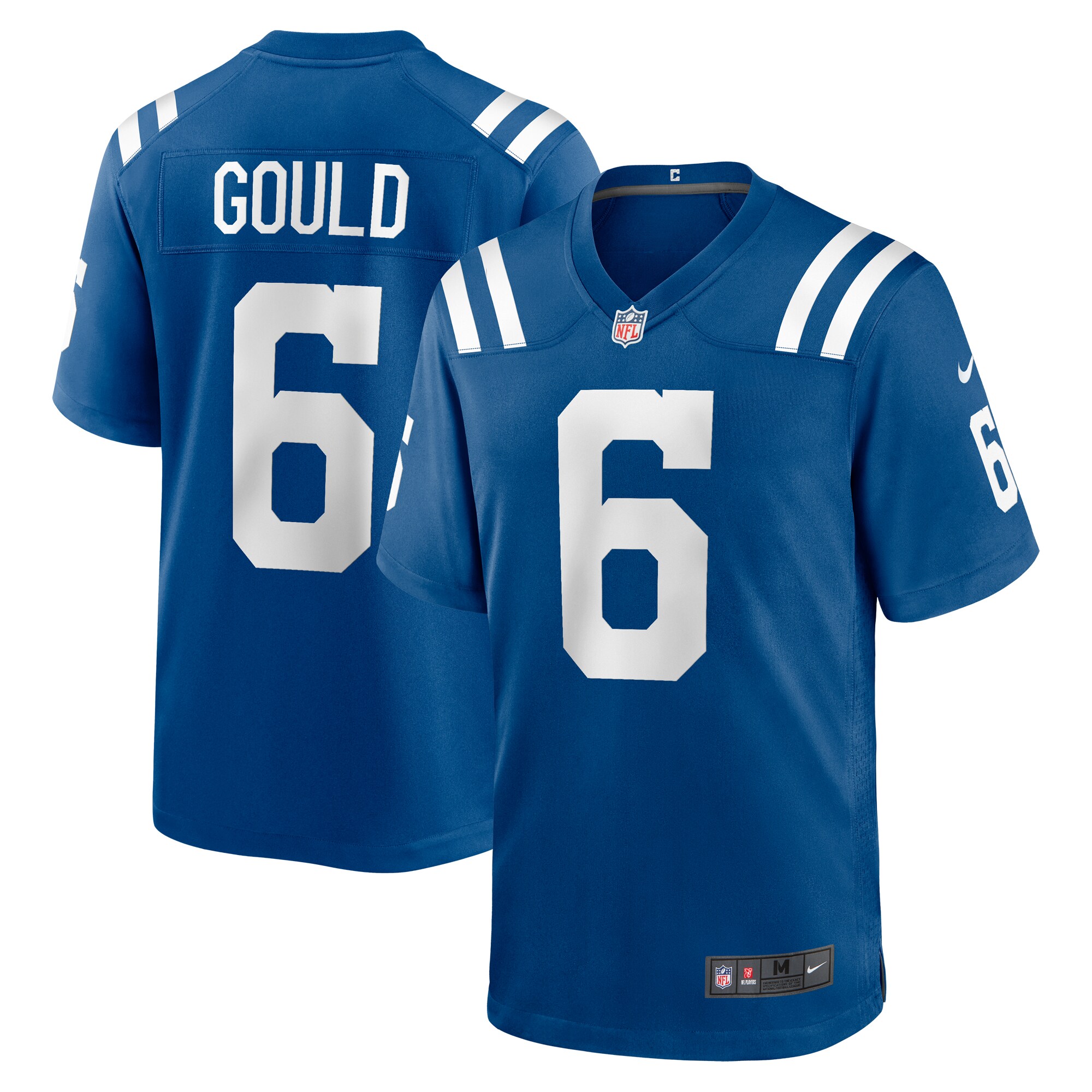 Anthony Gould Indianapolis Colts Game Jersey -  Royal