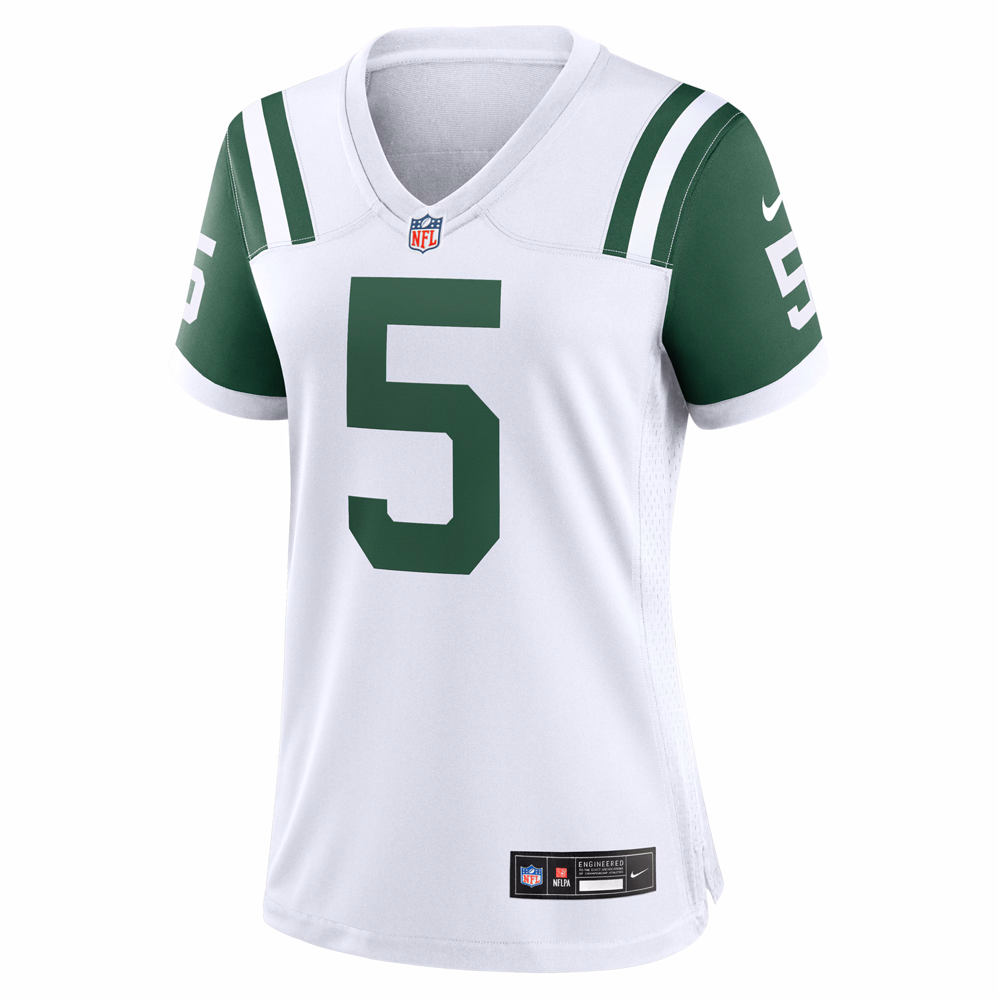 Garrett Wilson New York Jets Women's Classic Alternate Game Jersey - White