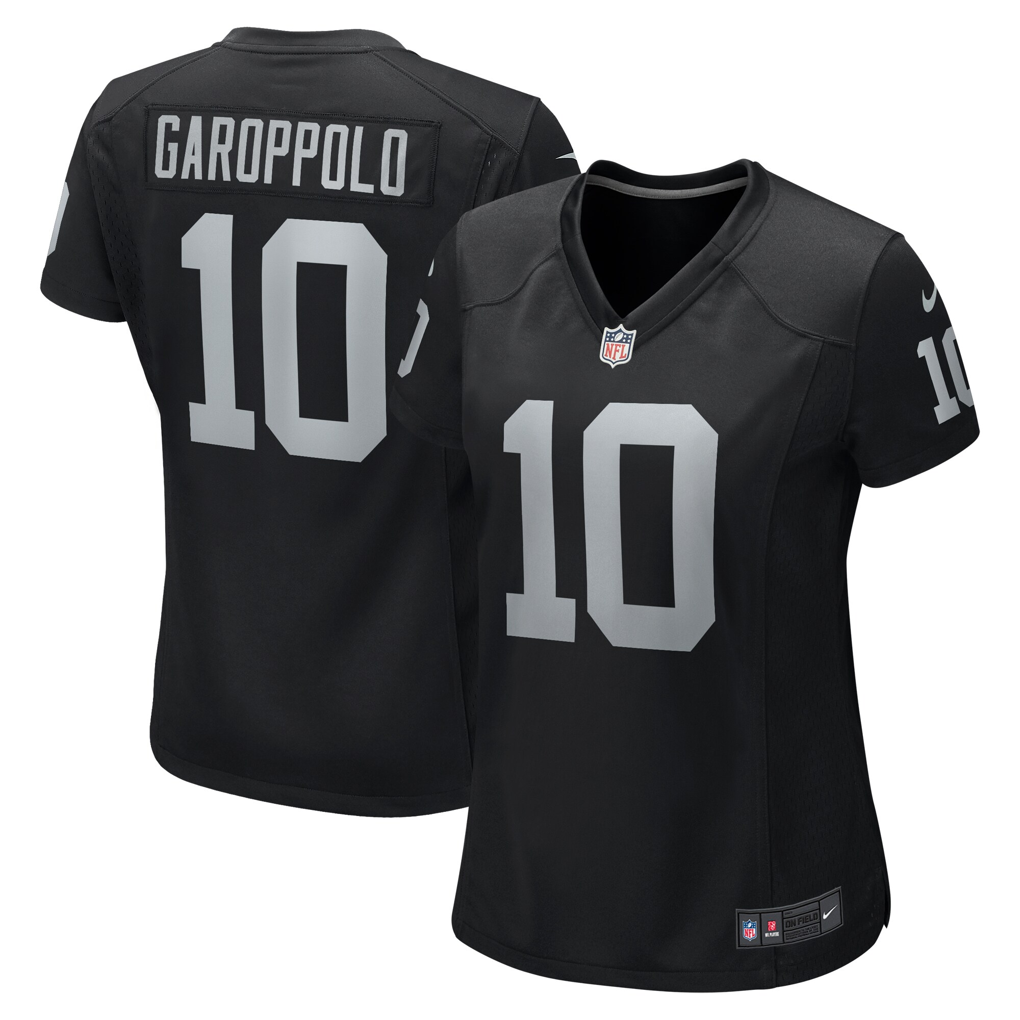 Jimmy Garoppolo Las Vegas Raiders Women's Player Jersey - Black