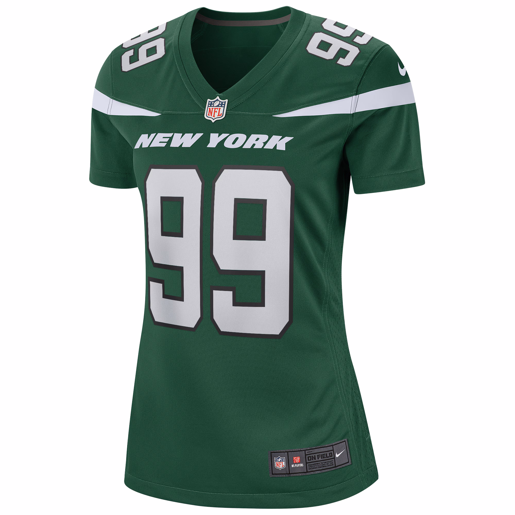 Mark Gastineau New York Jets Women's Game Retired Player Jersey - Gotham Green