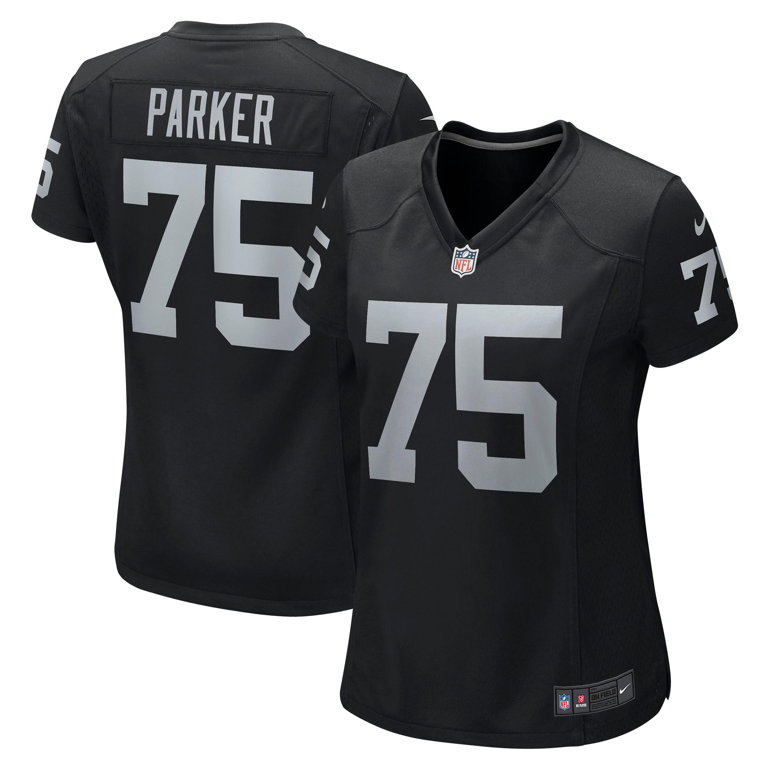 Brandon Parker Las Vegas Raiders  Women's Game Jersey - Black