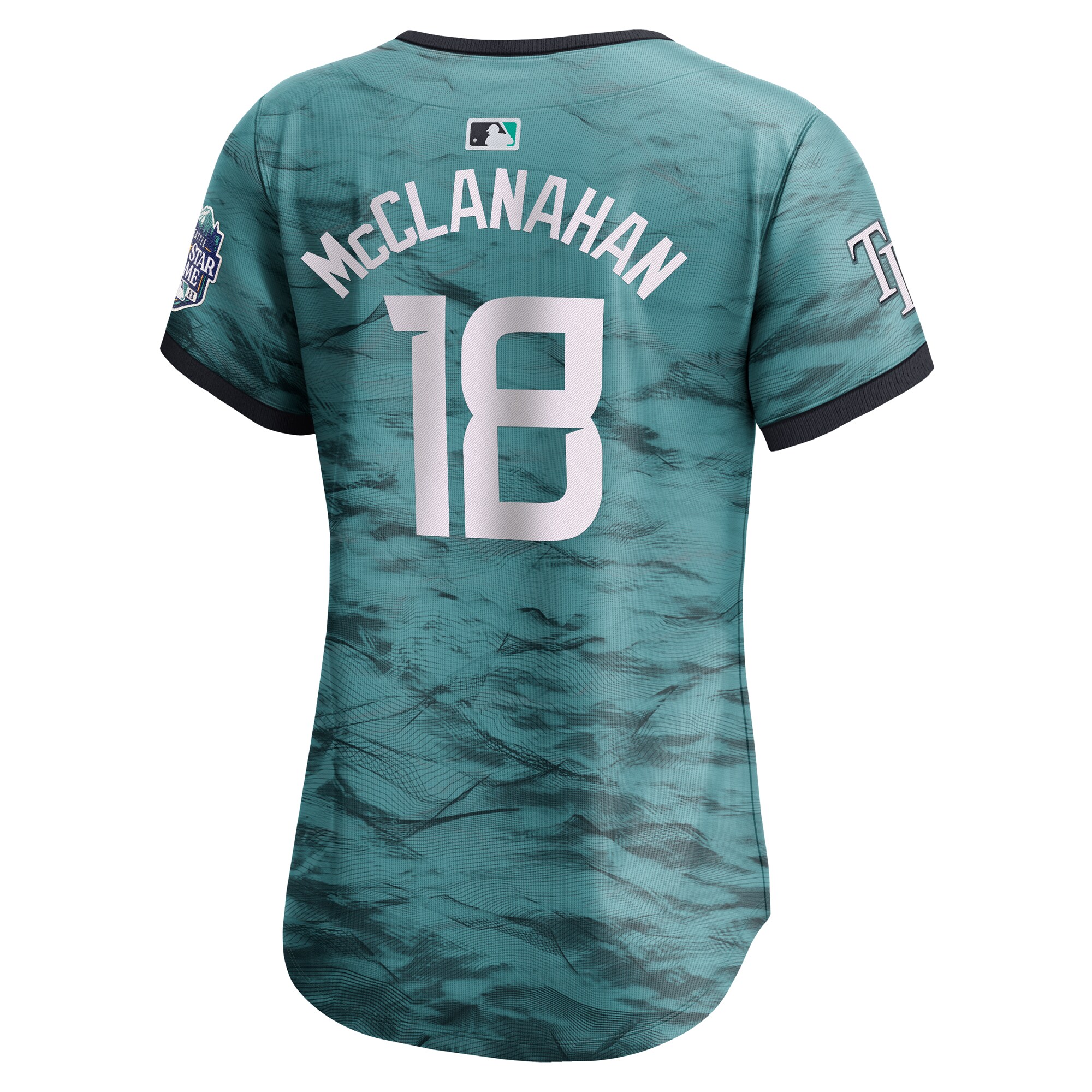 Shane McClanahan American League  Women's 2023 MLB All-Star Game Limited Player Jersey - Teal