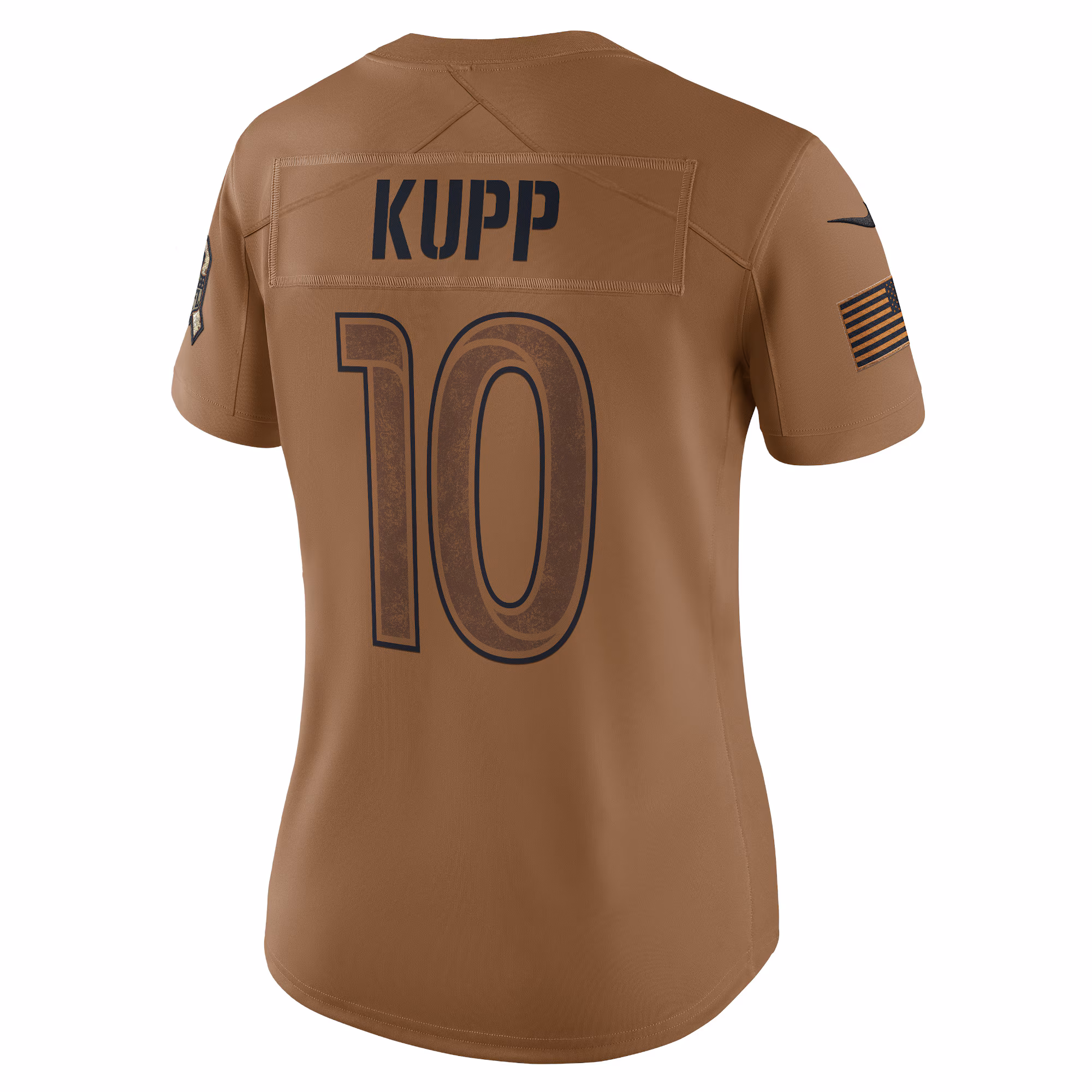 Cooper Kupp Los Angeles Rams Women's 2023 Salute To Service Limited Jersey - Brown