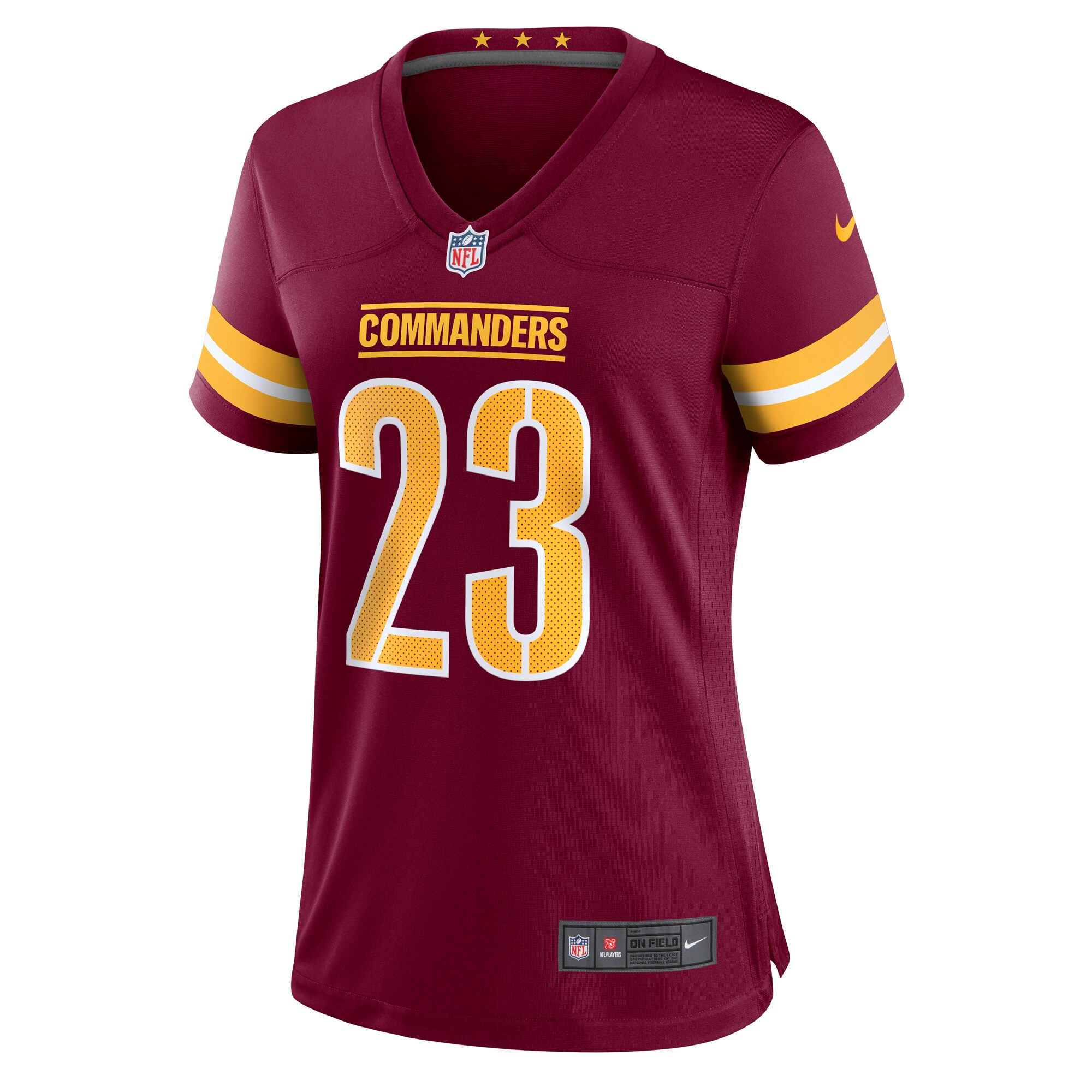 Chris Rodriguez Jr. Washington Commanders  Women's Team Game Jersey - Burgundy